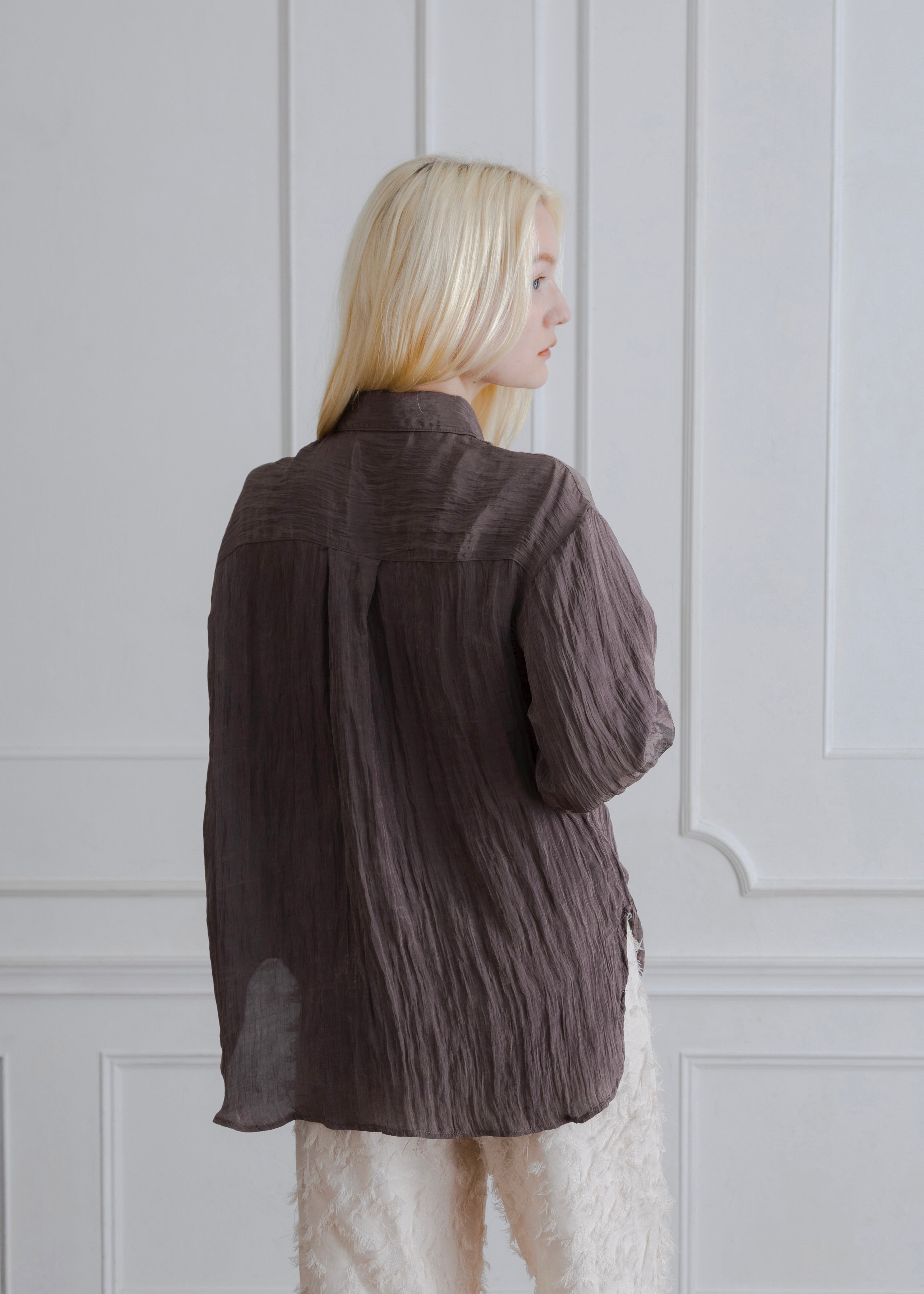 WASHER POPLIN SHIRT