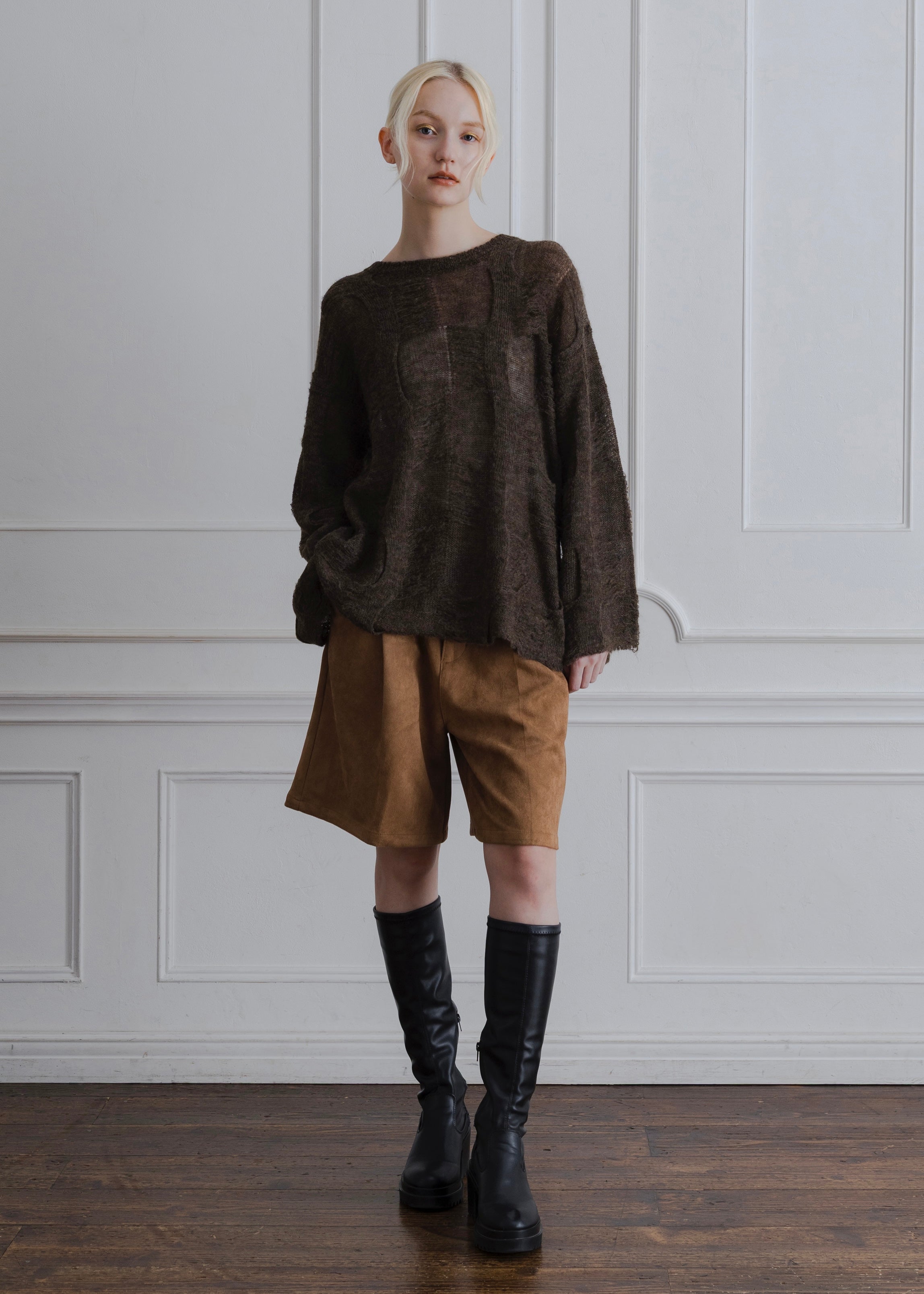 MOHAIR LOW GAUGE KNIT