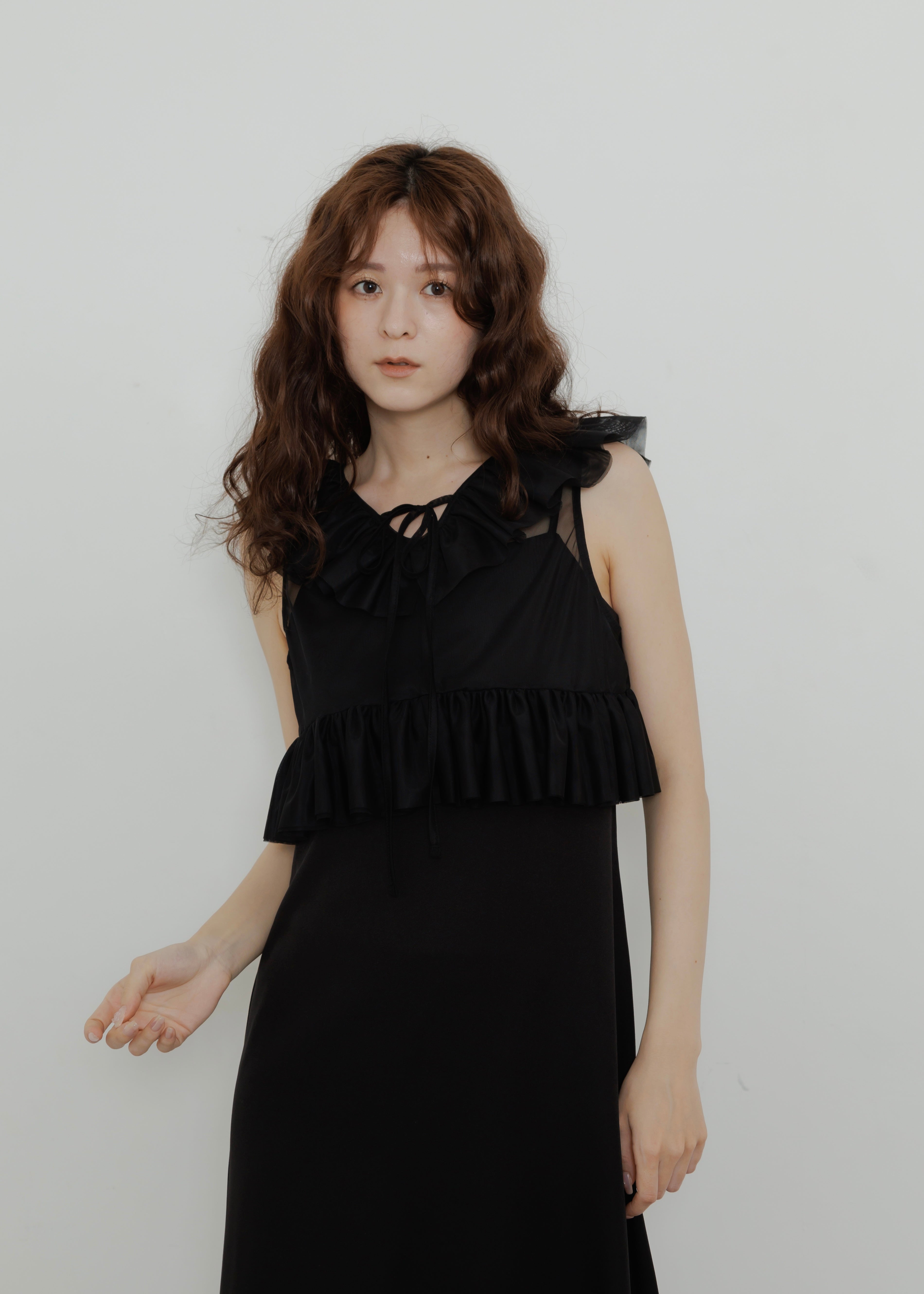 TULLE VEST SET DRESS