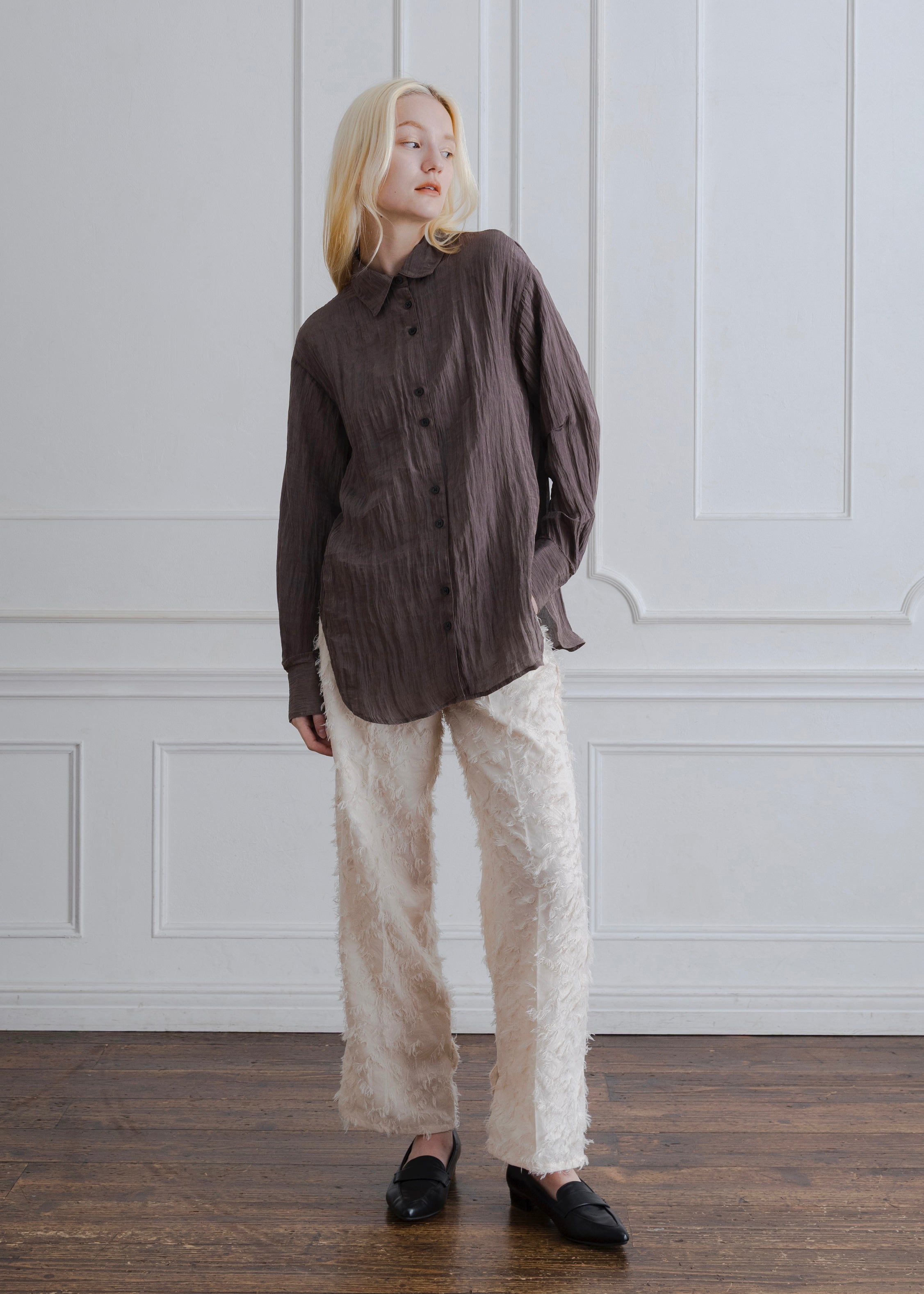 WASHER POPLIN SHIRT