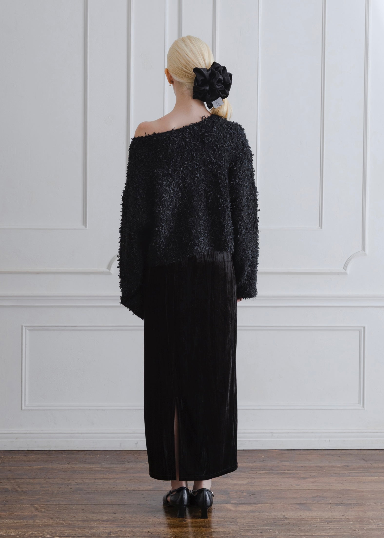 SHAGGY KNIT PULLOVER