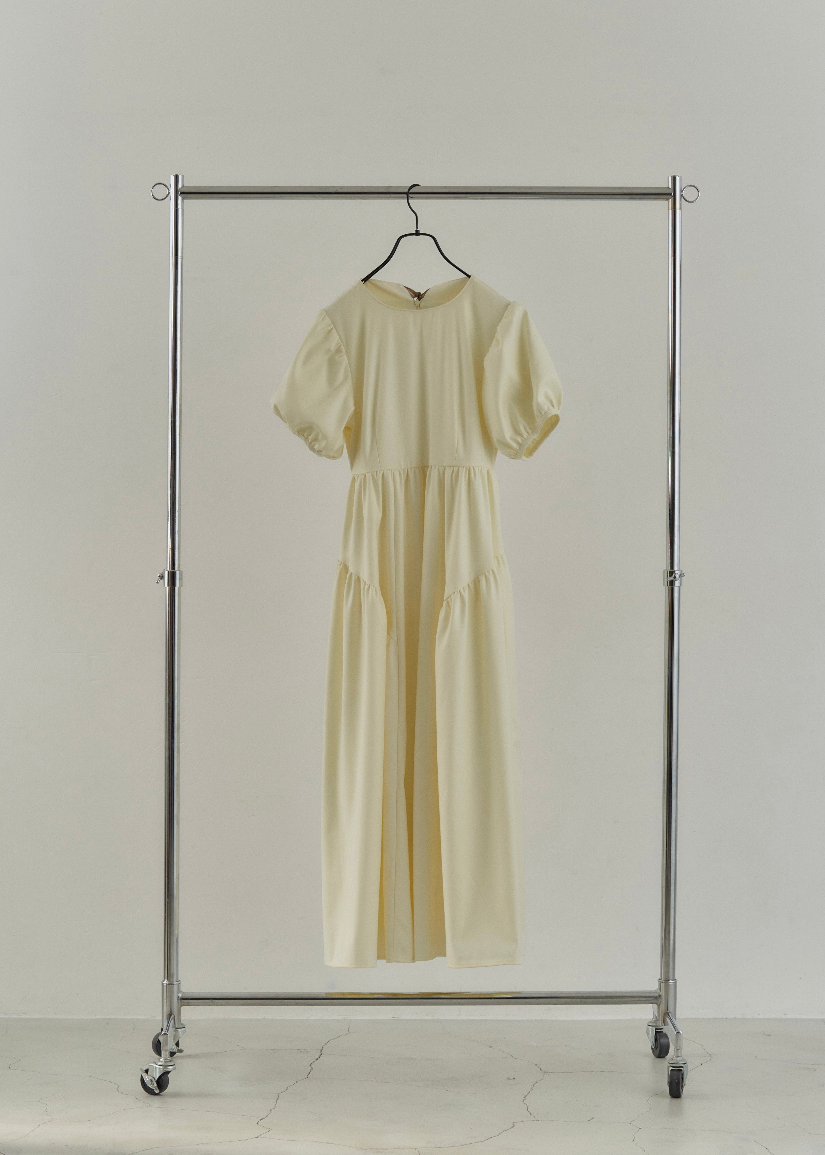 【yourmle】PUFF SLEEVE RIBBON DRESS PUFF SLEEVE RIBBON DRESS