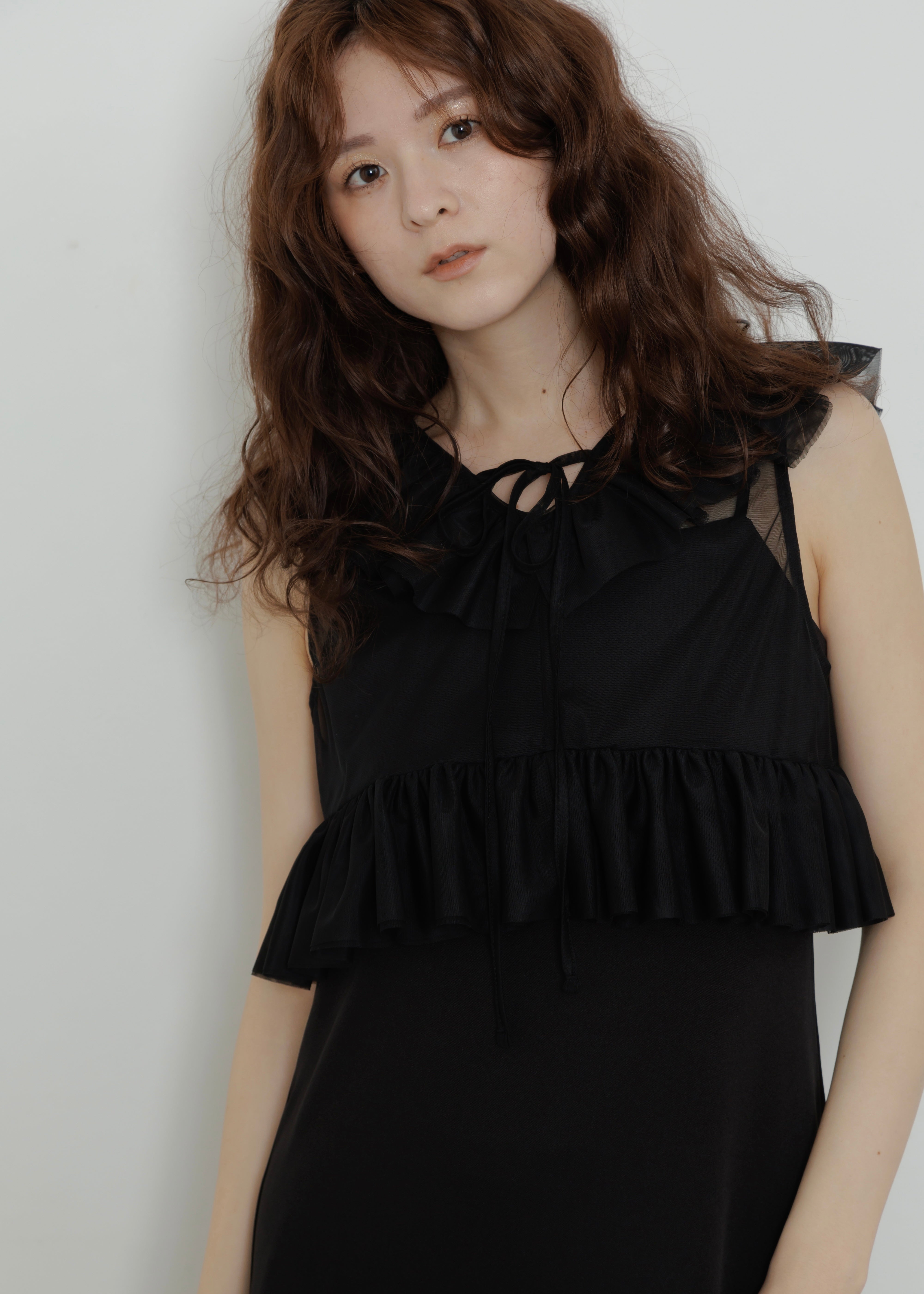 TULLE VEST SET DRESS