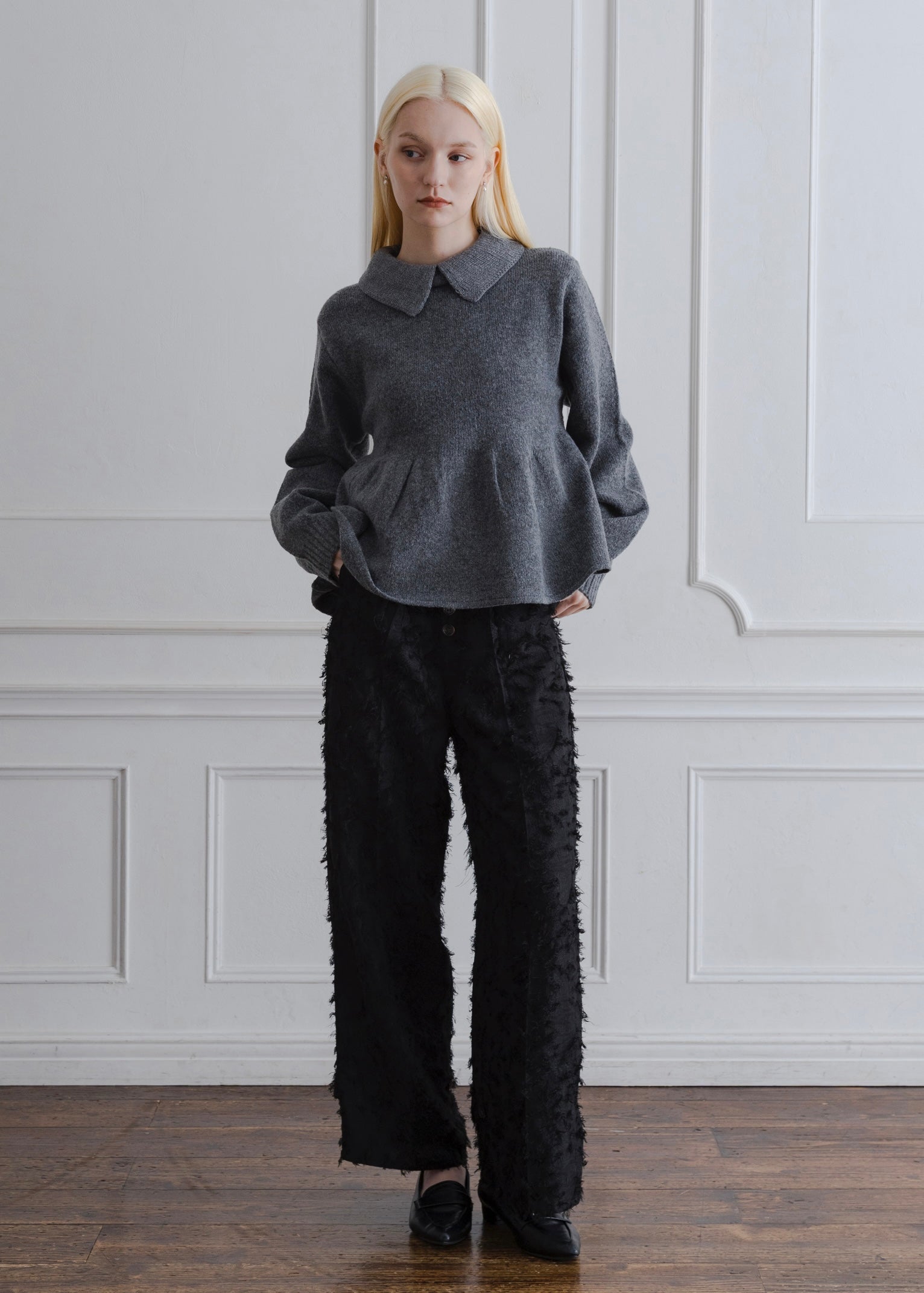 PEPLUM KNIT