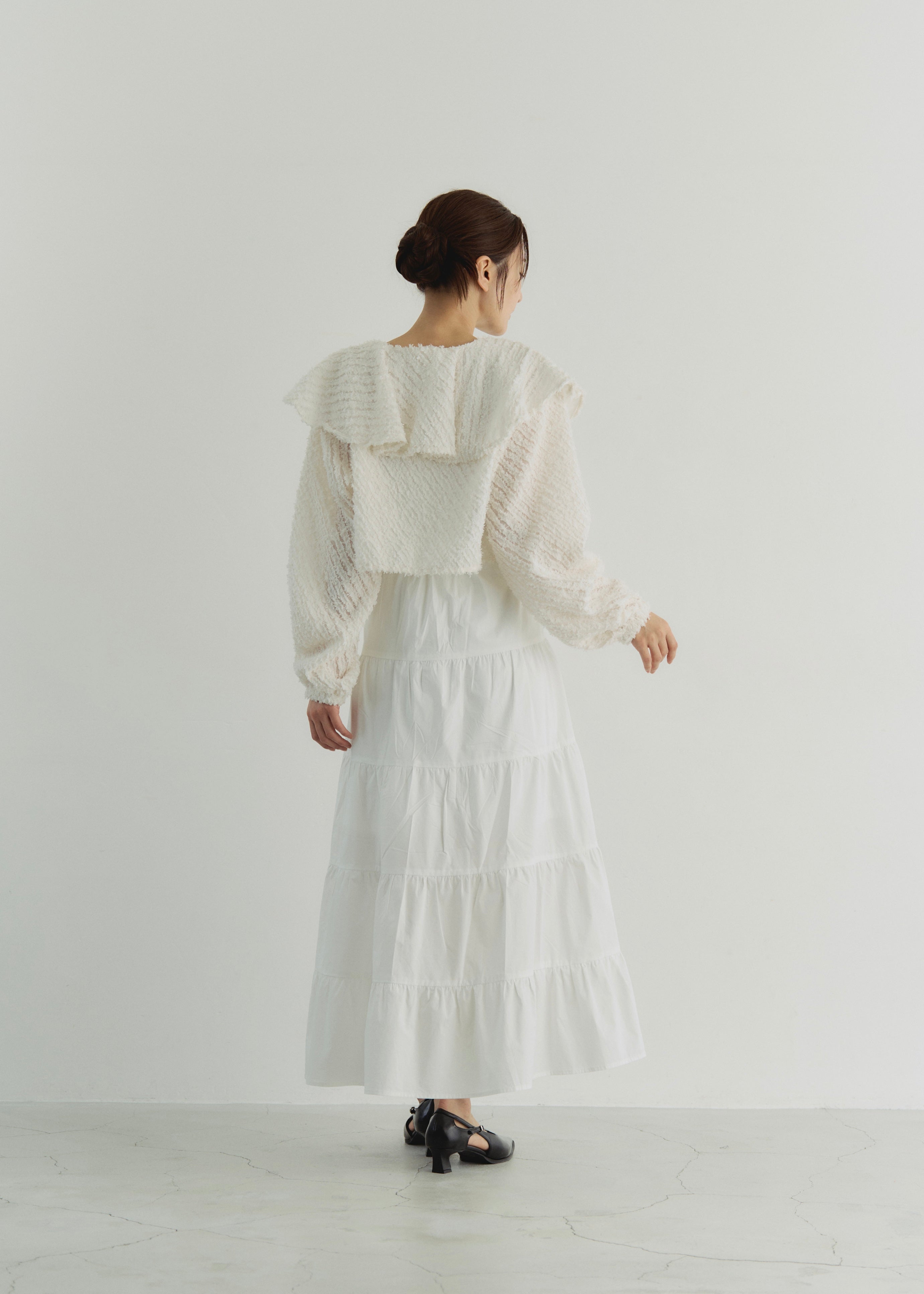 LAWN FLARE SKIRT