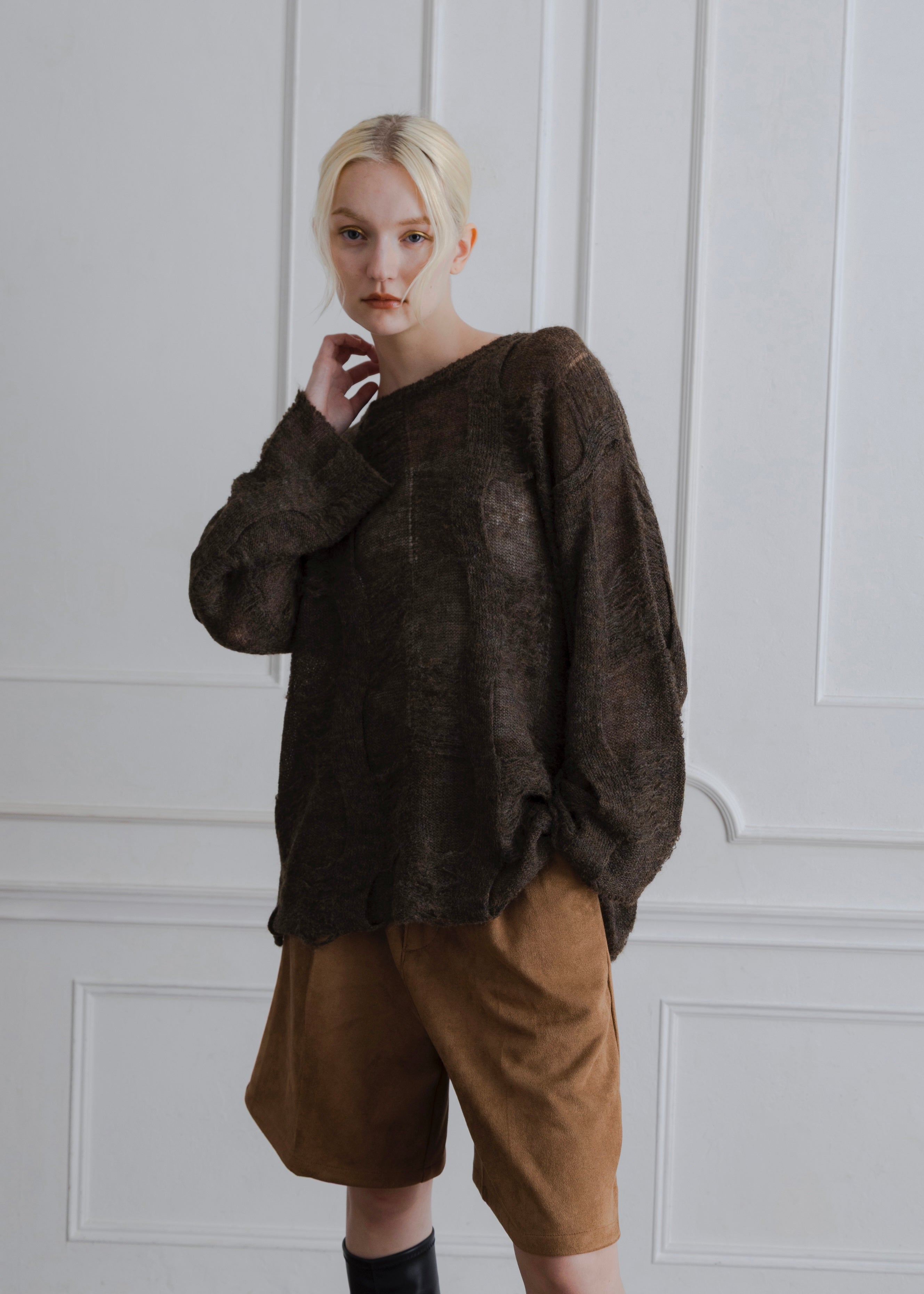 MOHAIR LOW GAUGE KNIT
