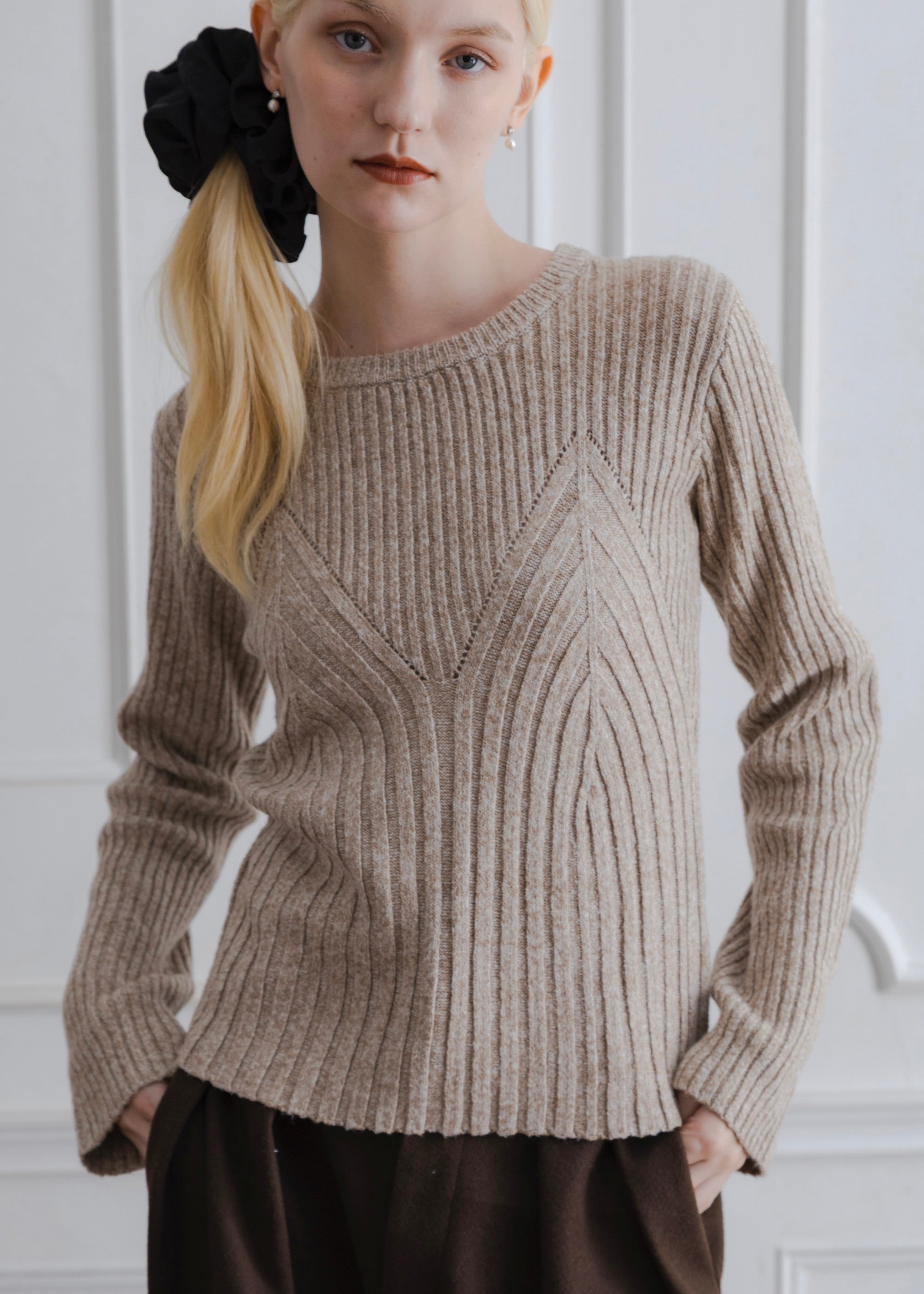 MIX KNIT PULLOVER
