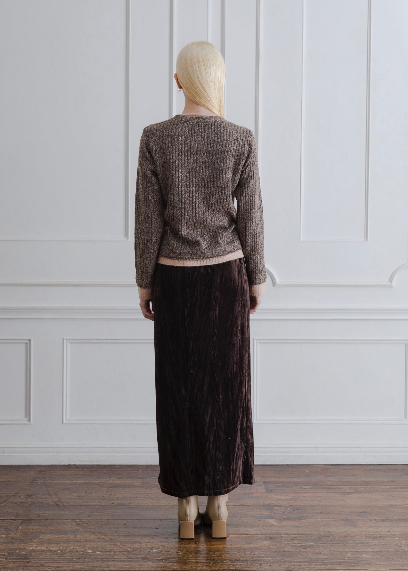 LAYERED MIX KNIT