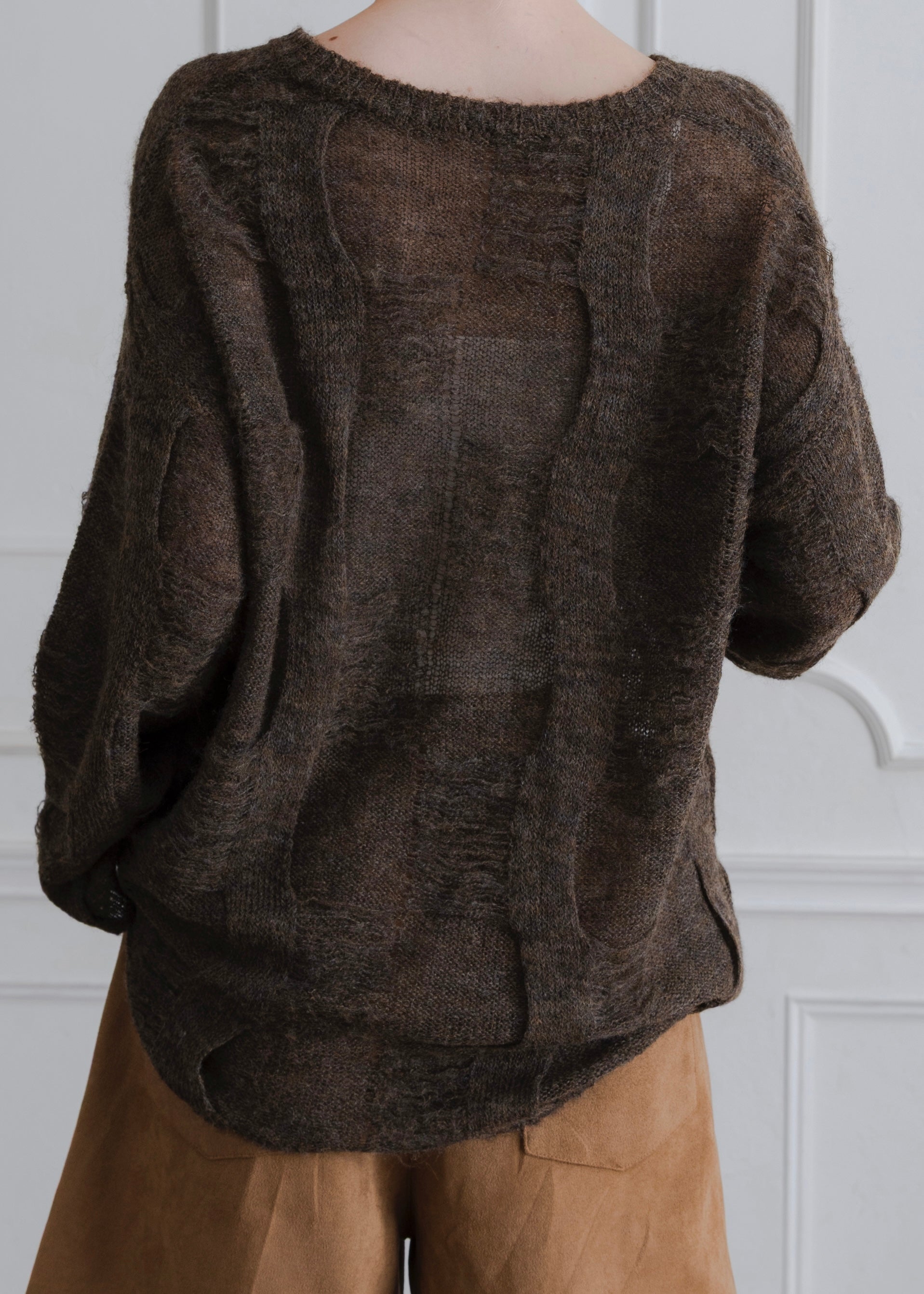 MOHAIR LOW GAUGE KNIT