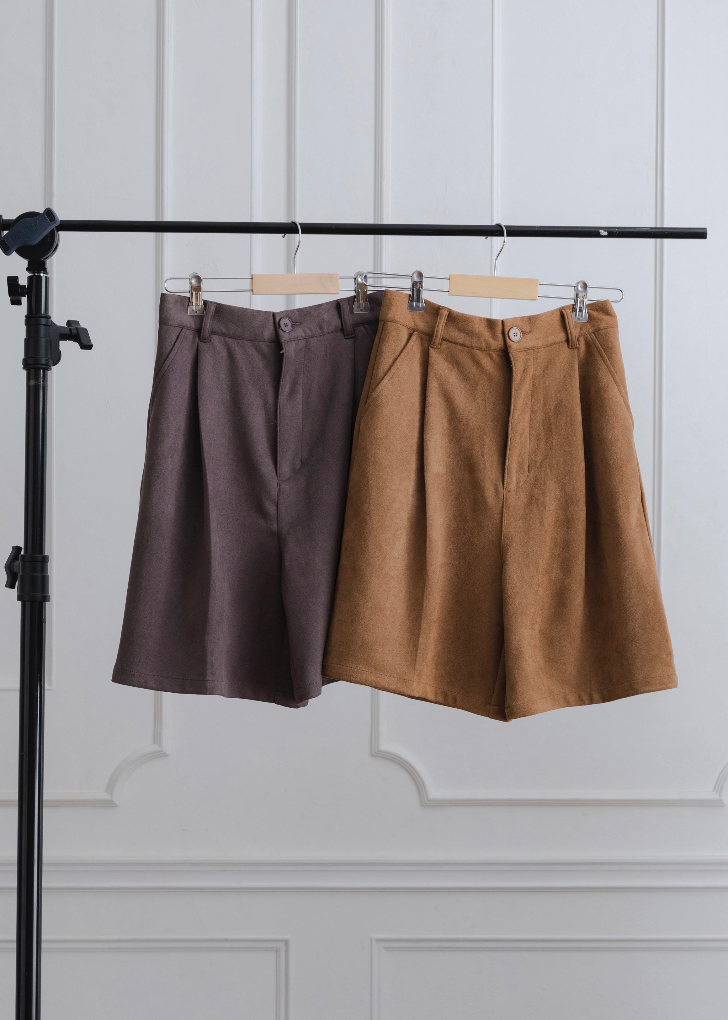 FAUX SUEDE PANTS