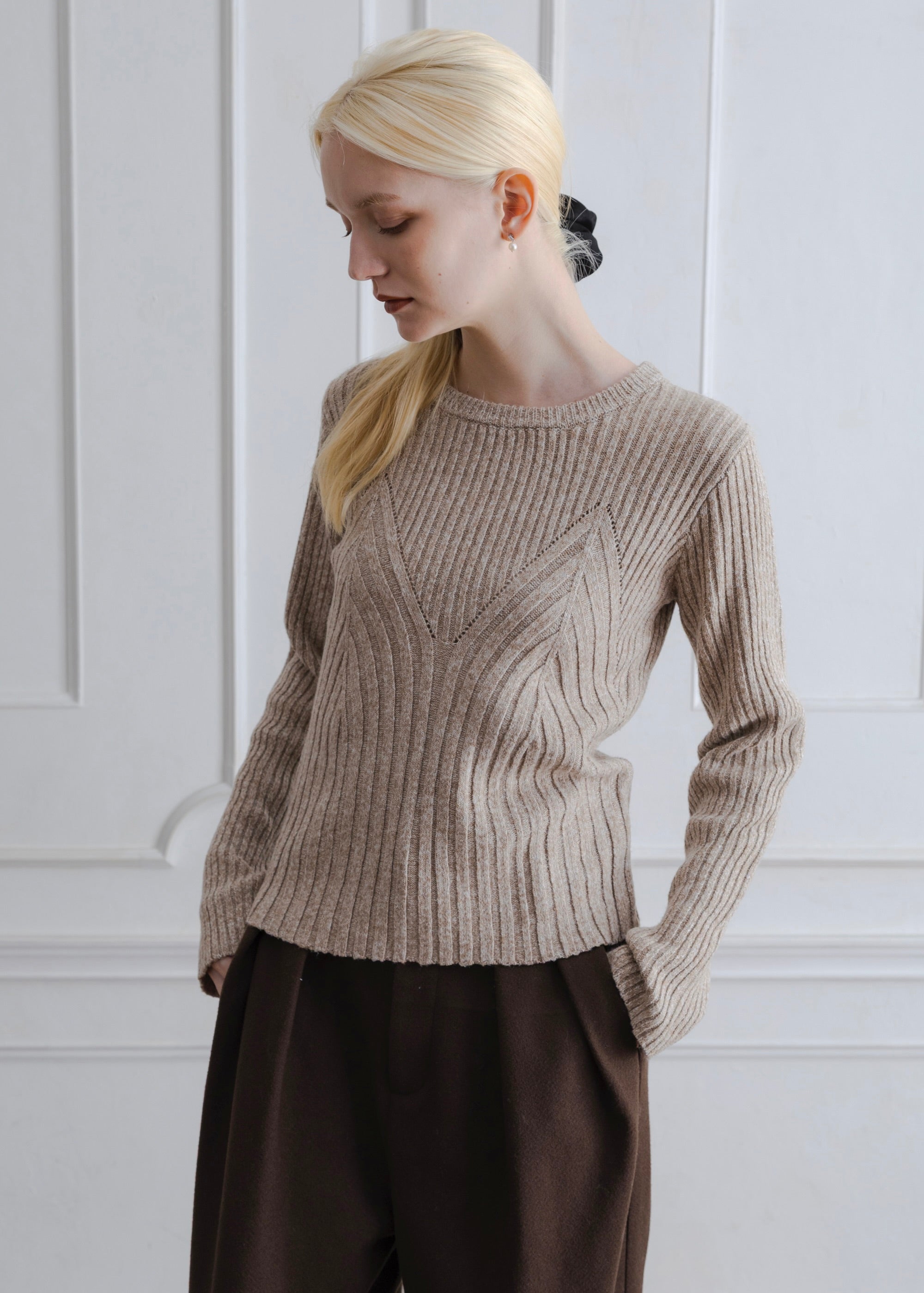 MIX KNIT PULLOVER