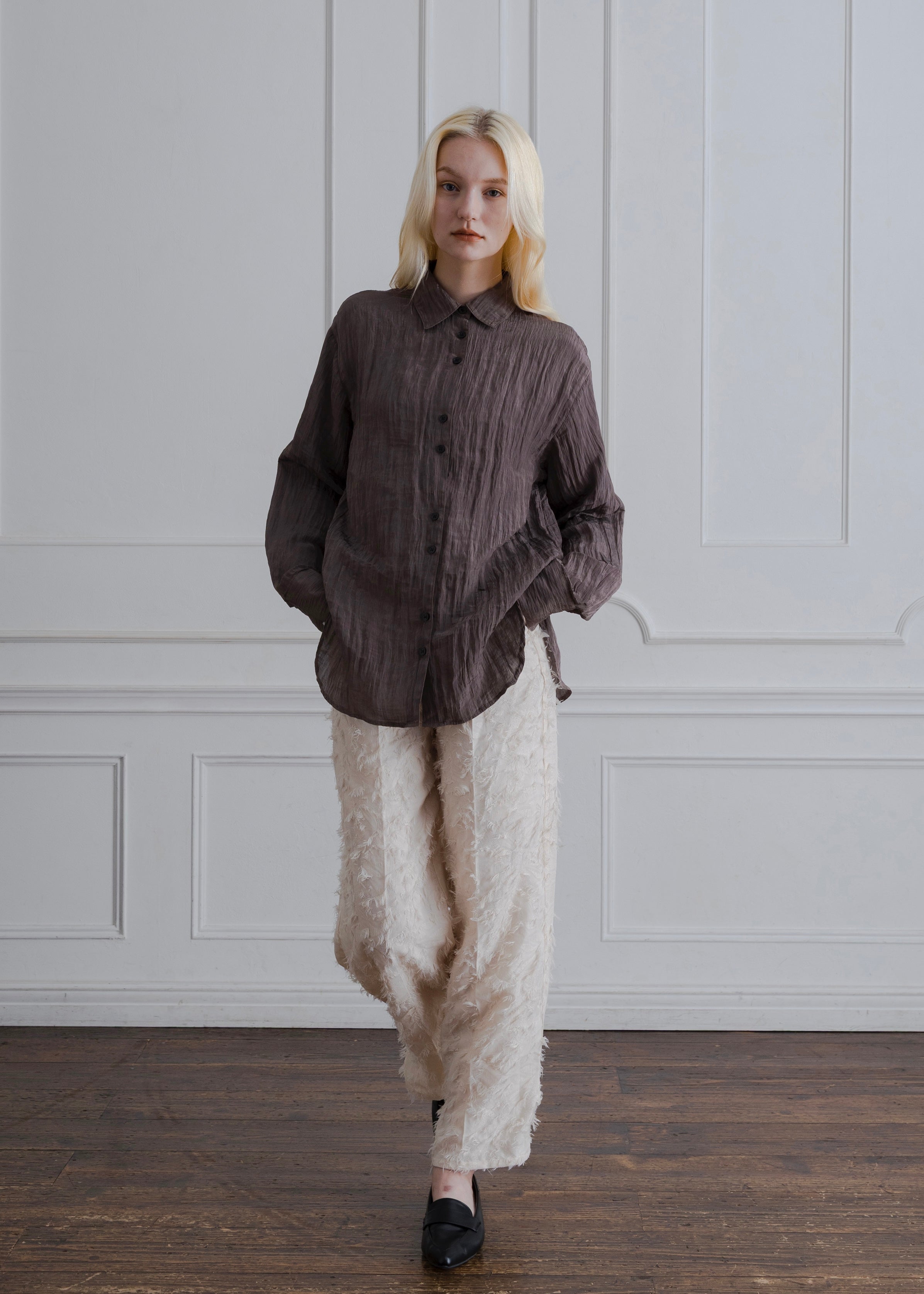 WASHER POPLIN SHIRT