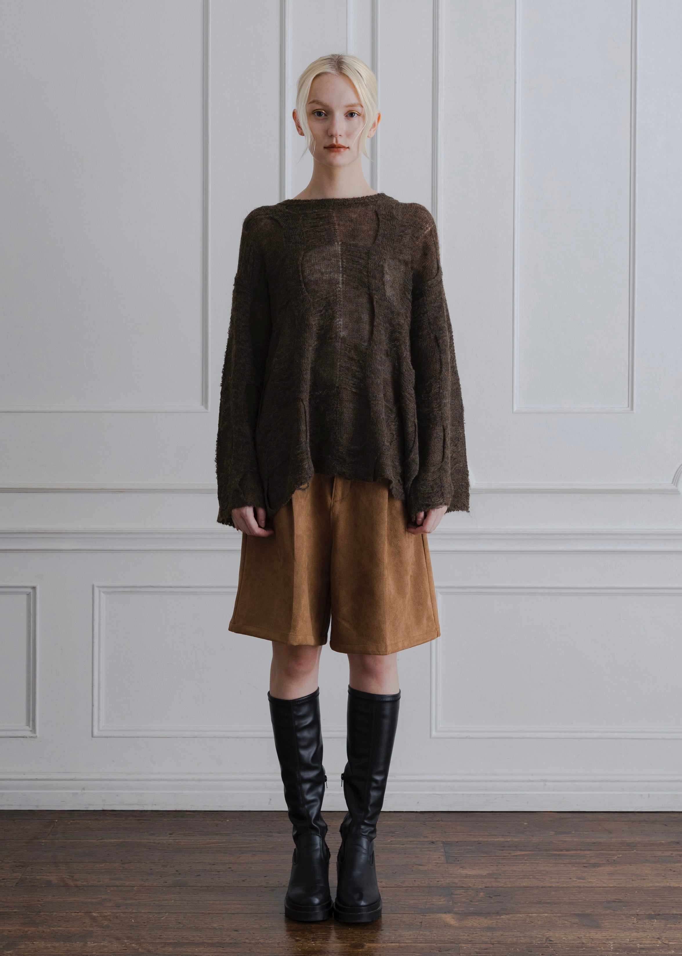 MOHAIR LOW GAUGE KNIT