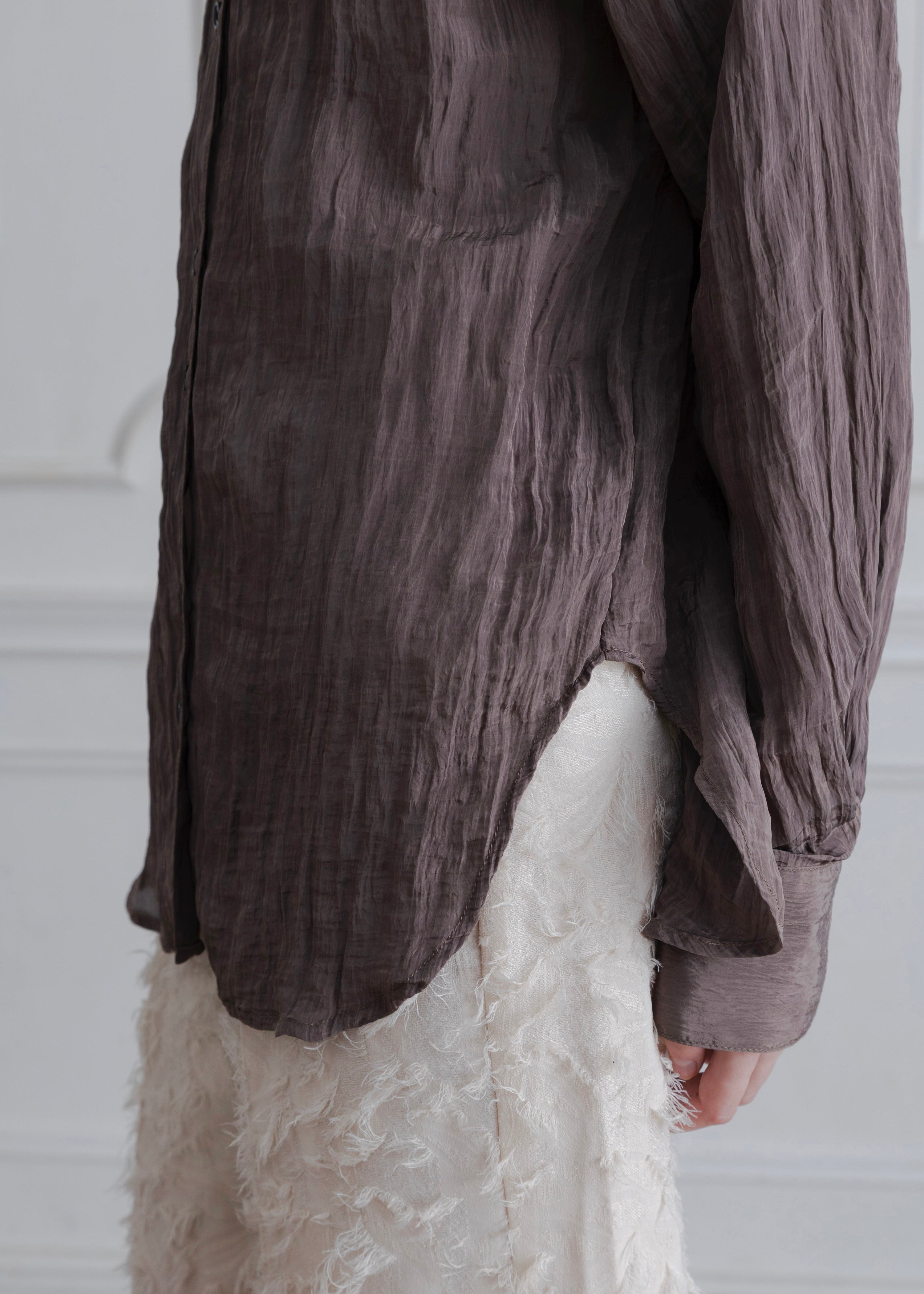 WASHER POPLIN SHIRT