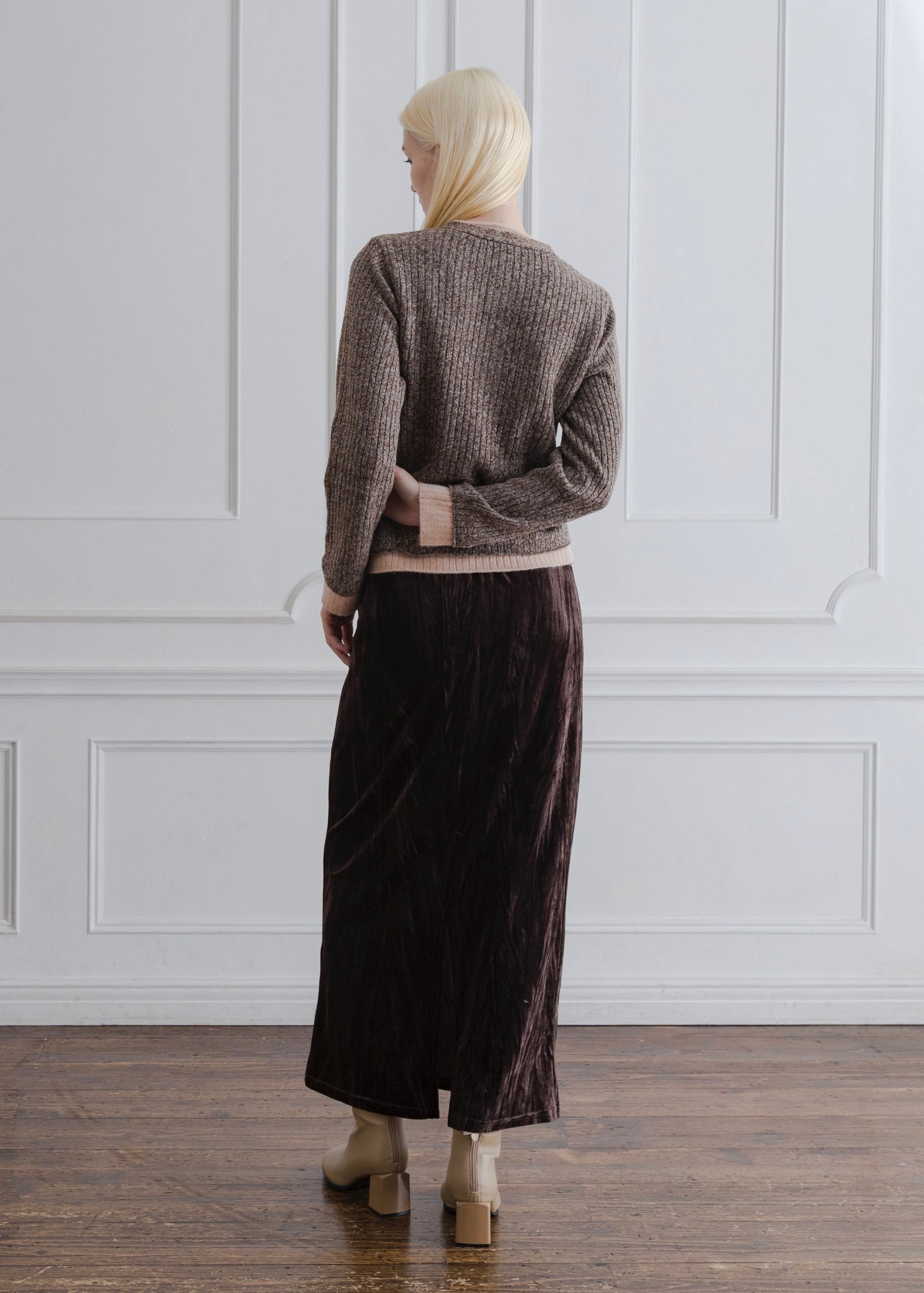 LAYERED MIX KNIT