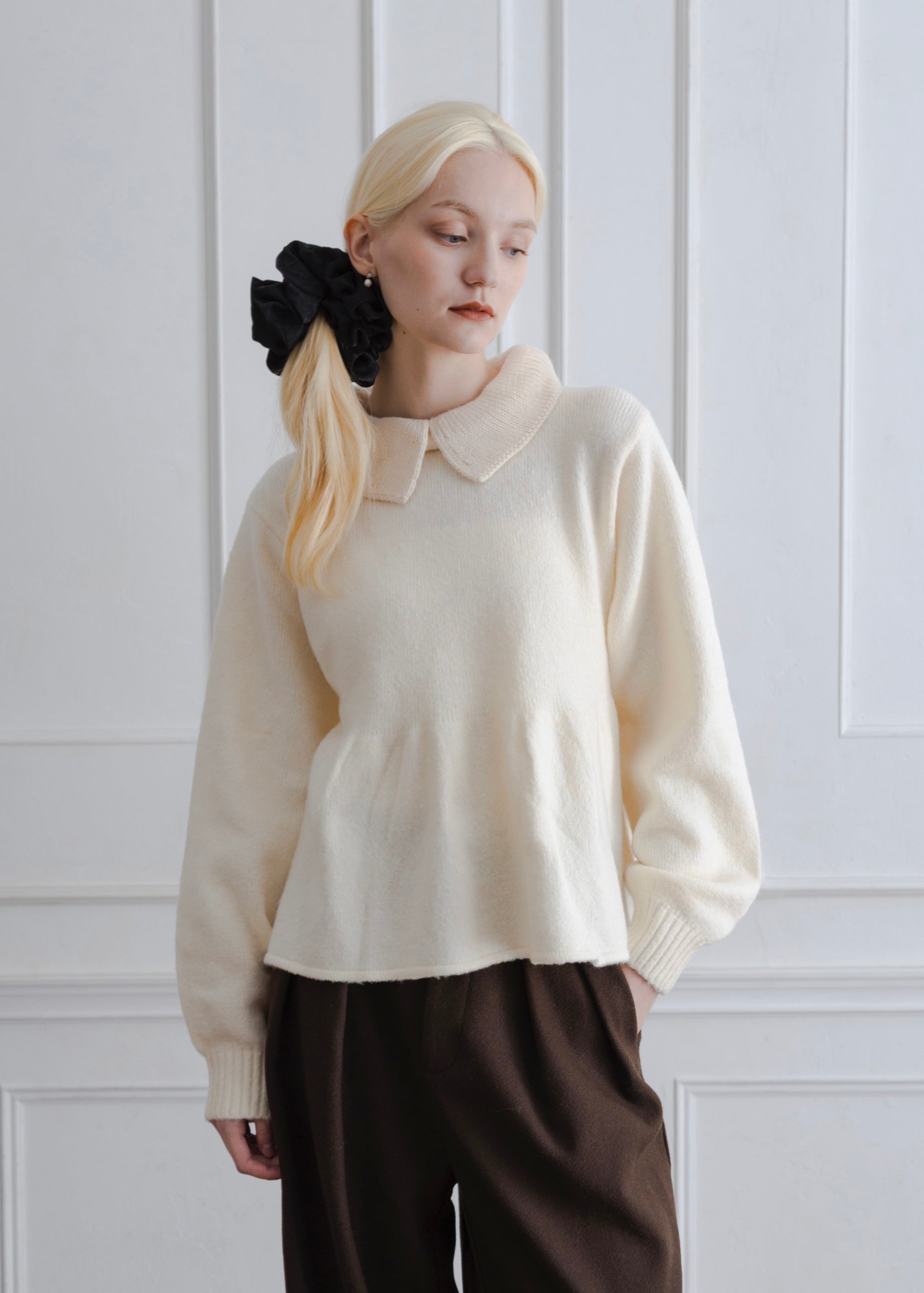 PEPLUM KNIT