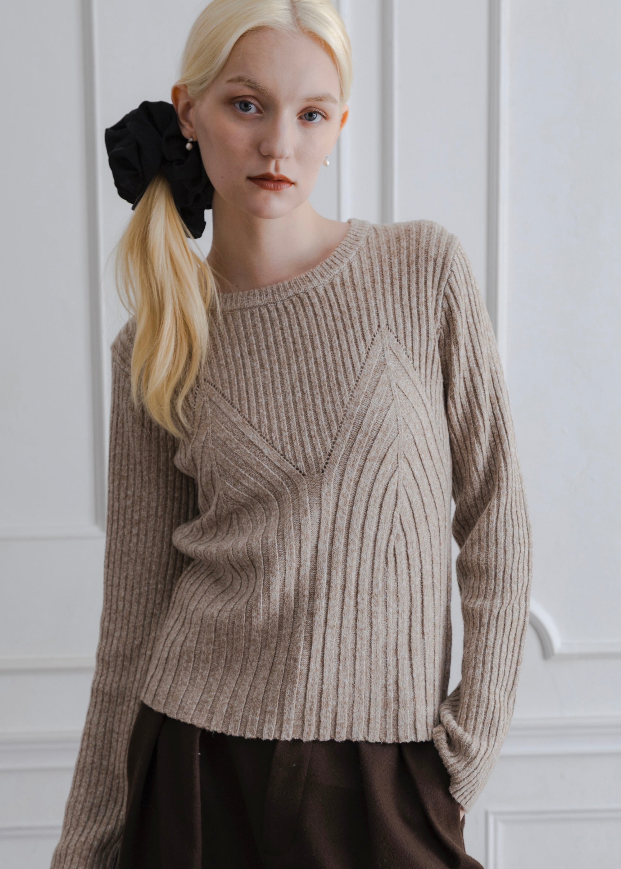 MIX KNIT PULLOVER