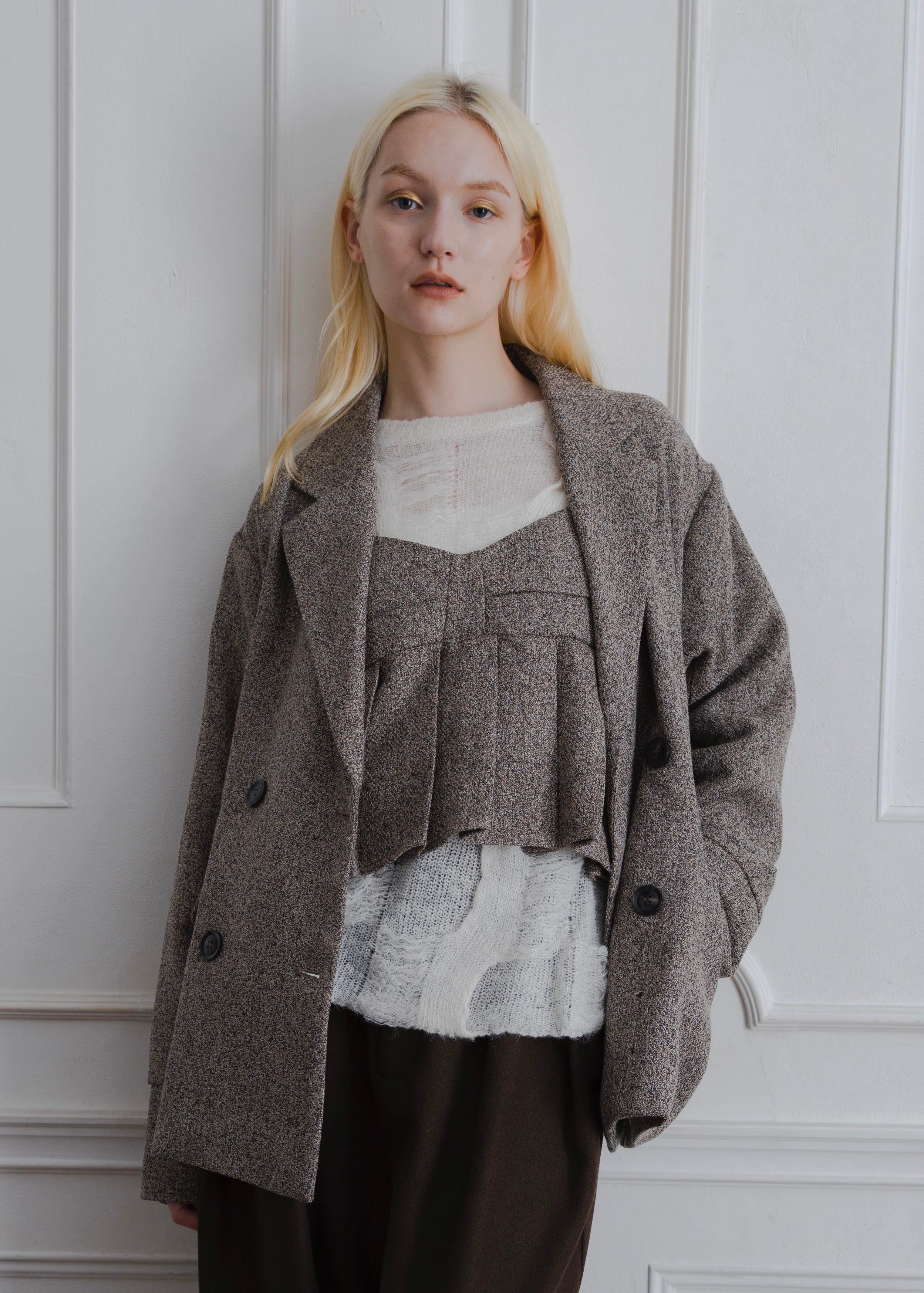 TWEED DOUBLE JACKET