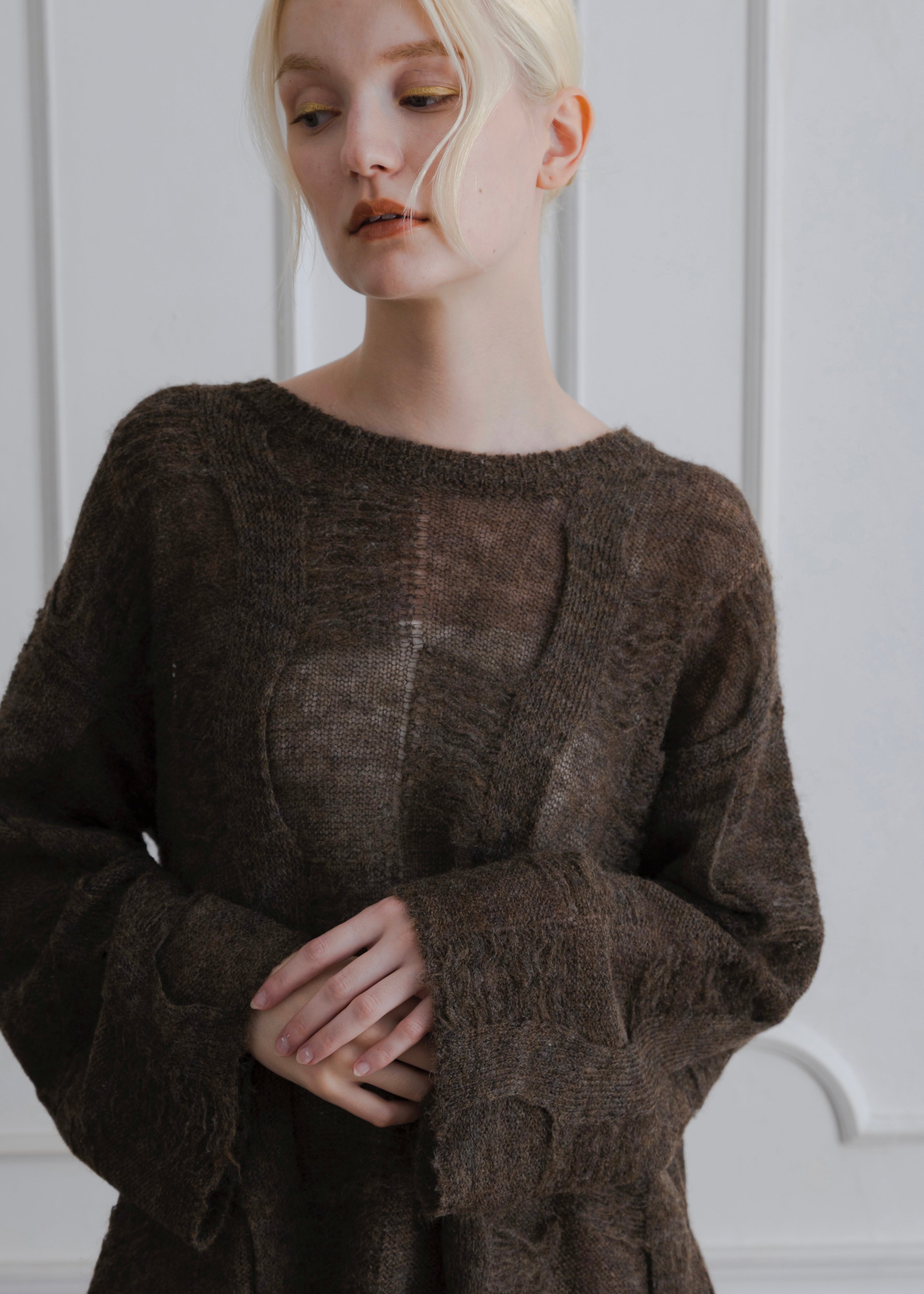 MOHAIR LOW GAUGE KNIT