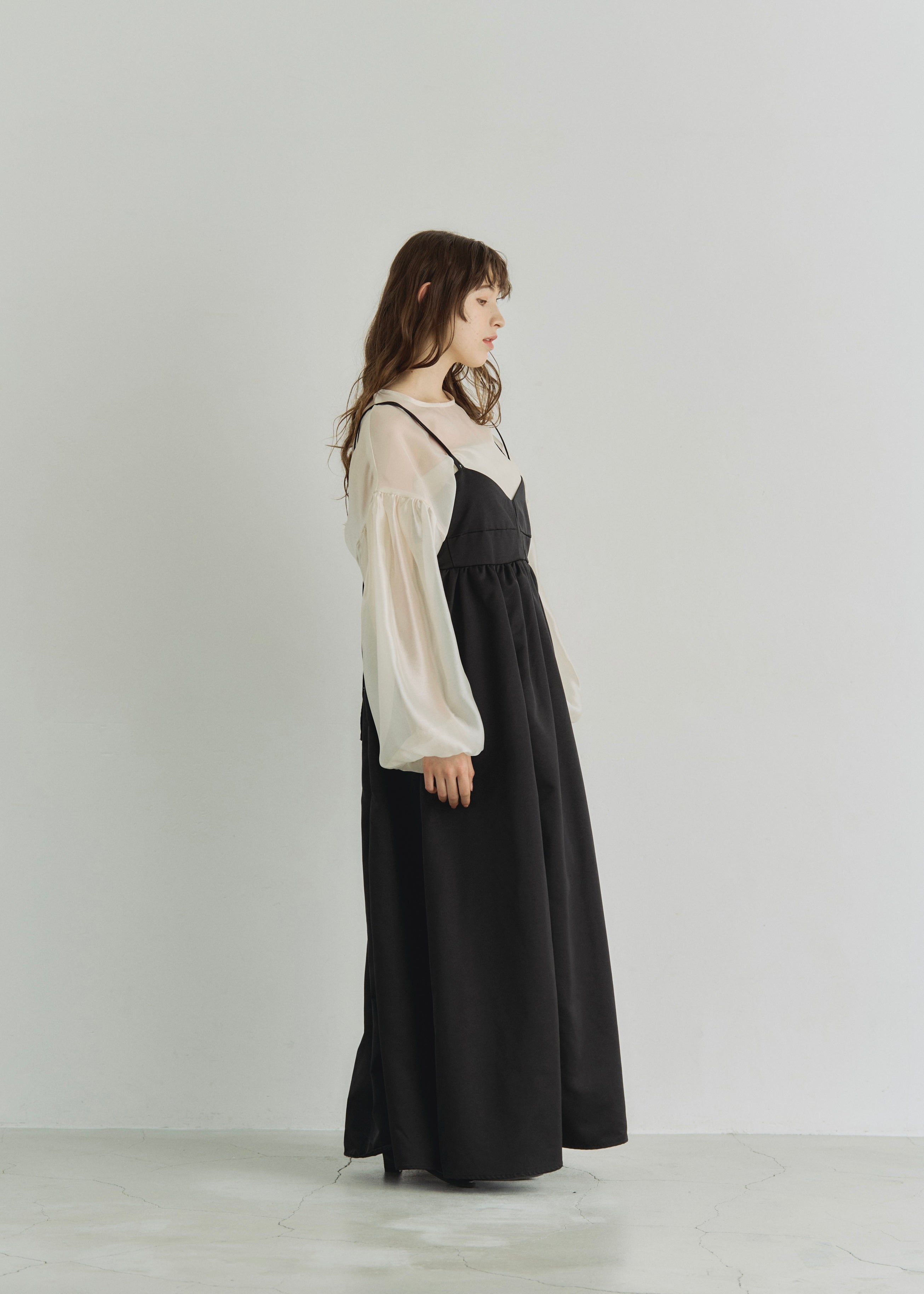 yourmle ワンピース TWILL CAMI DRESS