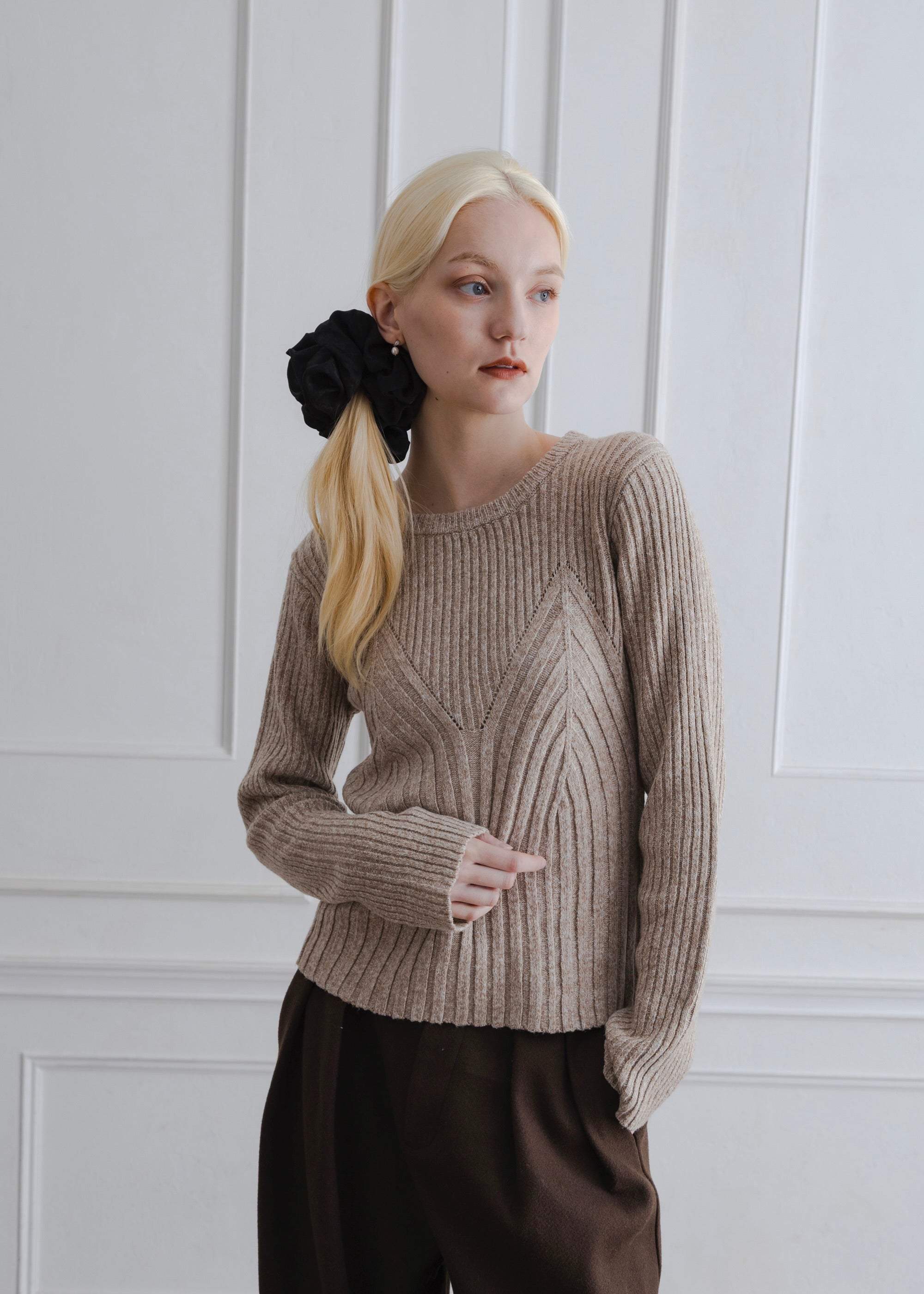MIX KNIT PULLOVER