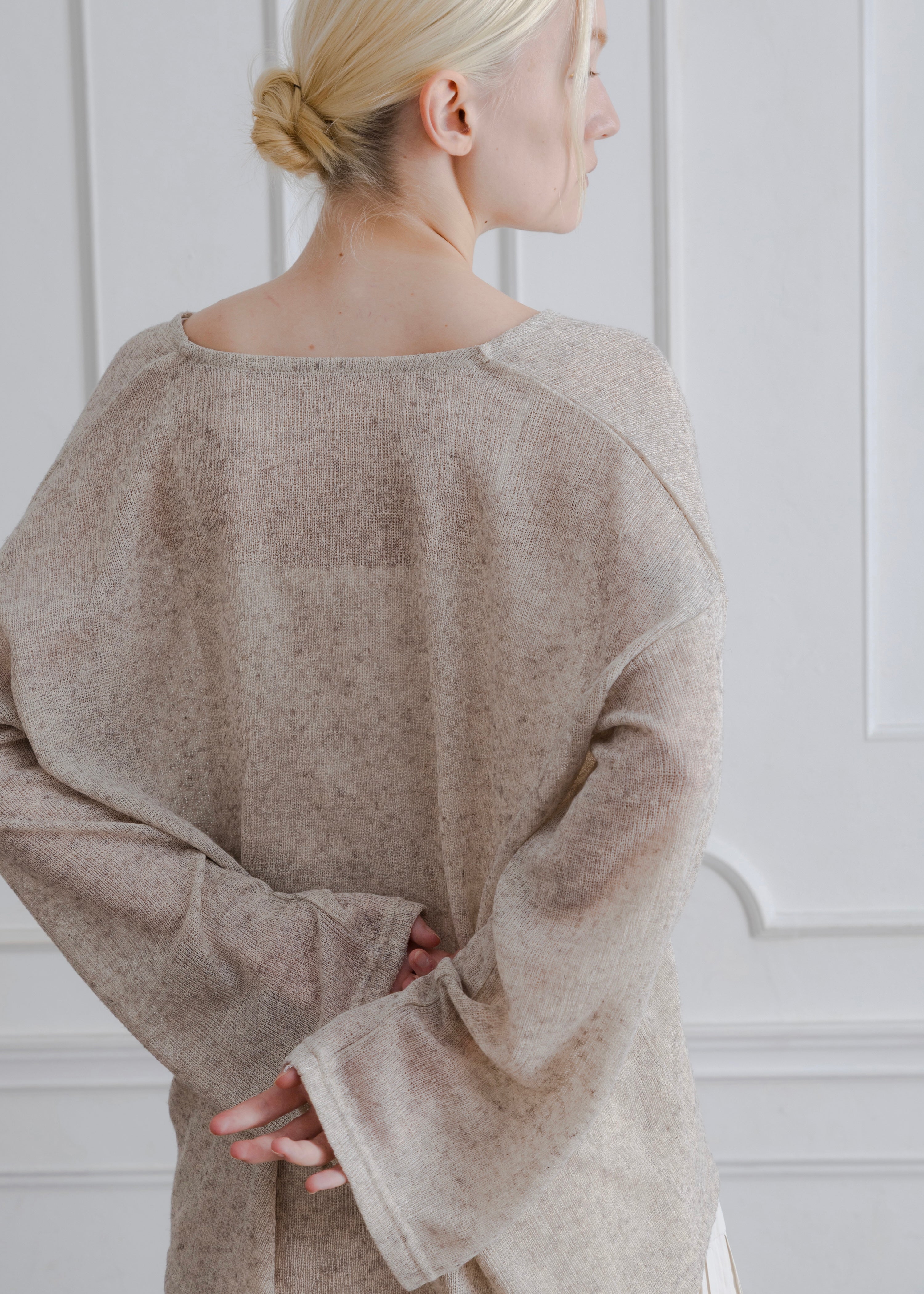 SHEER SLAB KNIT
