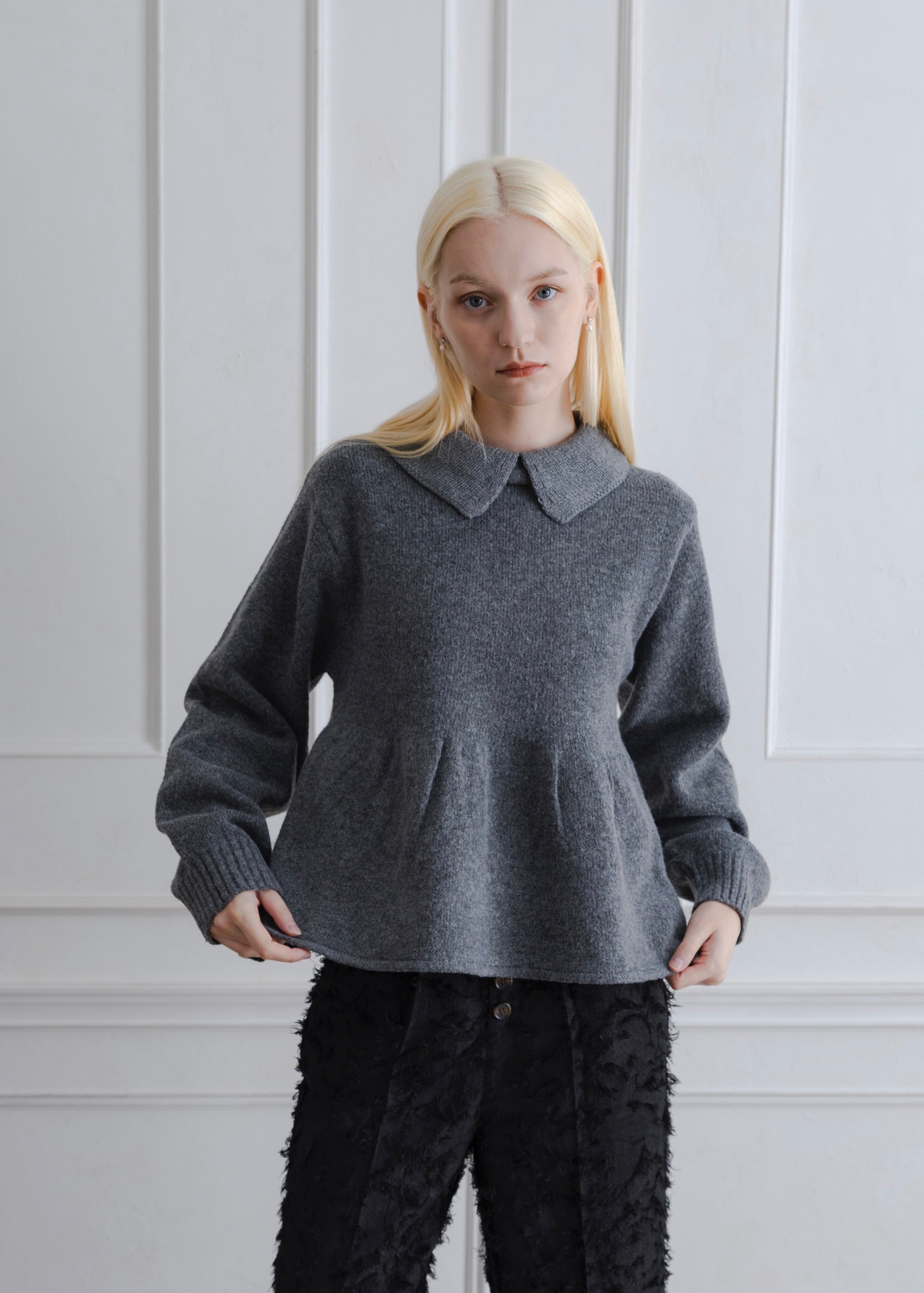 PEPLUM KNIT