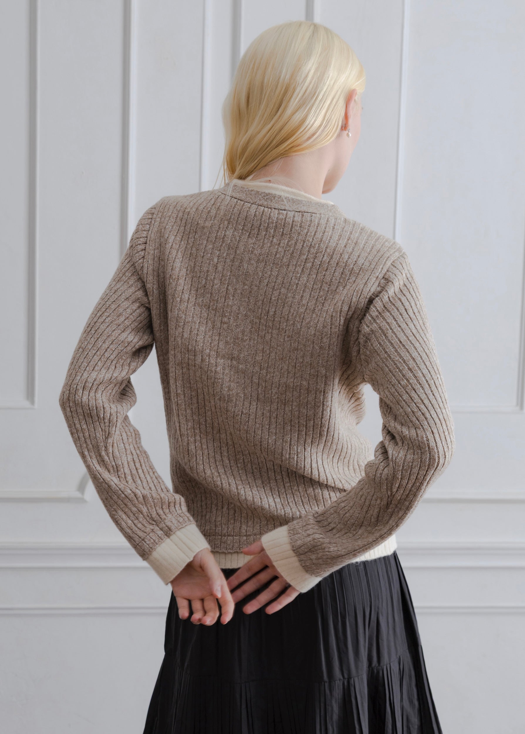 LAYERED MIX KNIT