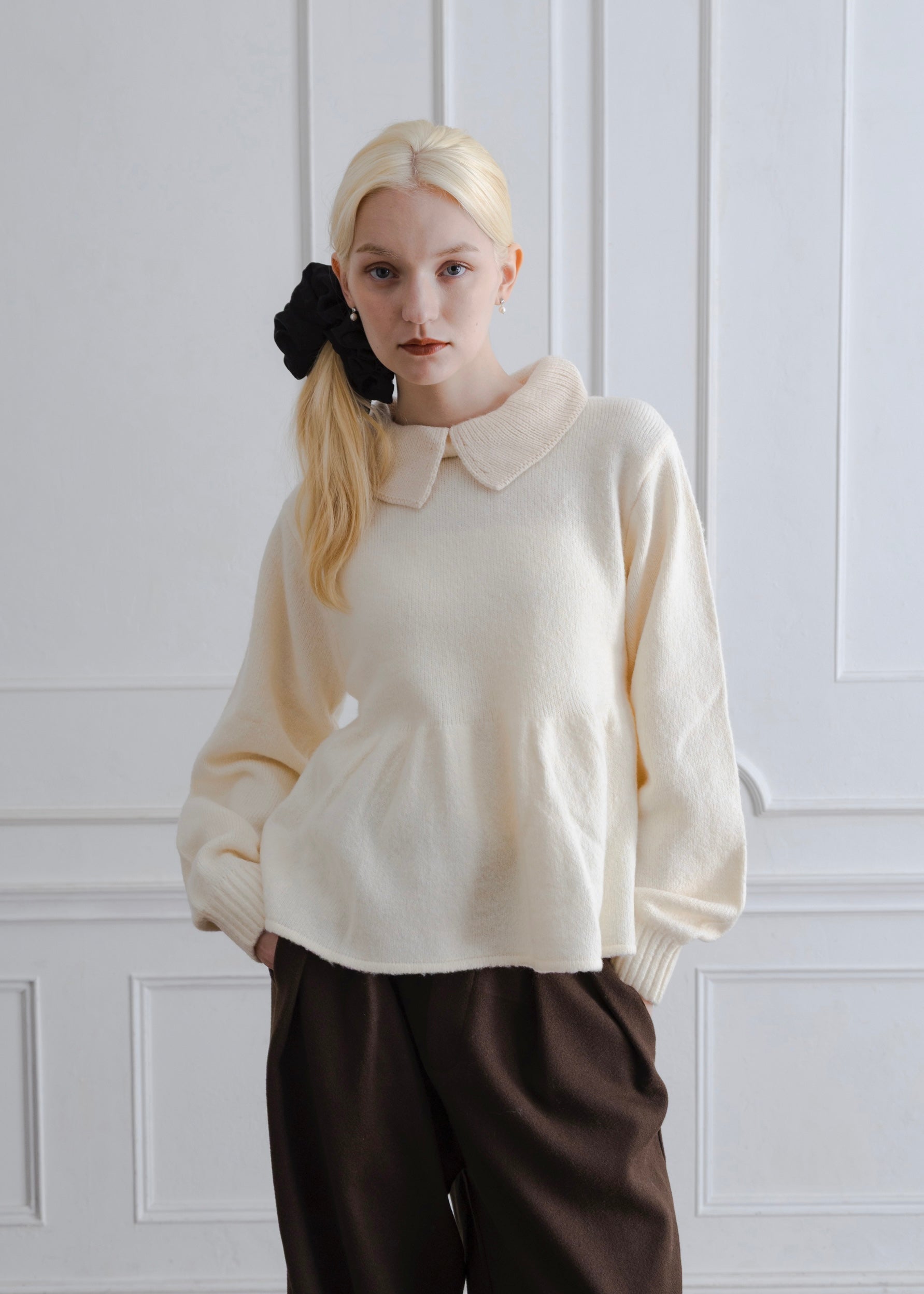 PEPLUM KNIT