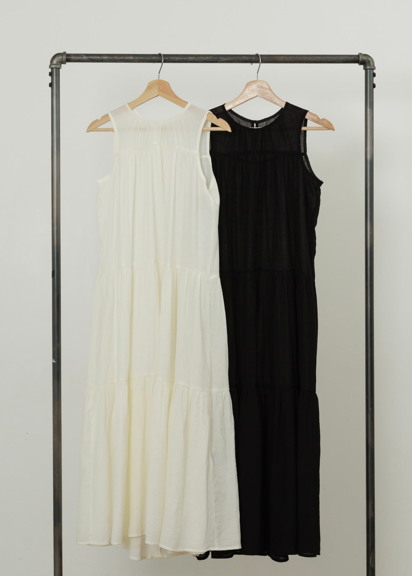 WASHER TIERED DRESS