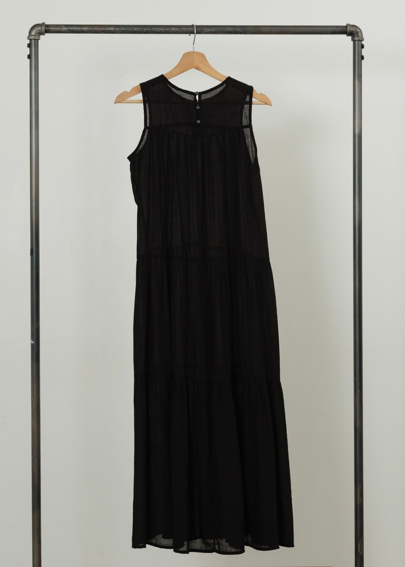 WASHER TIERED DRESS
