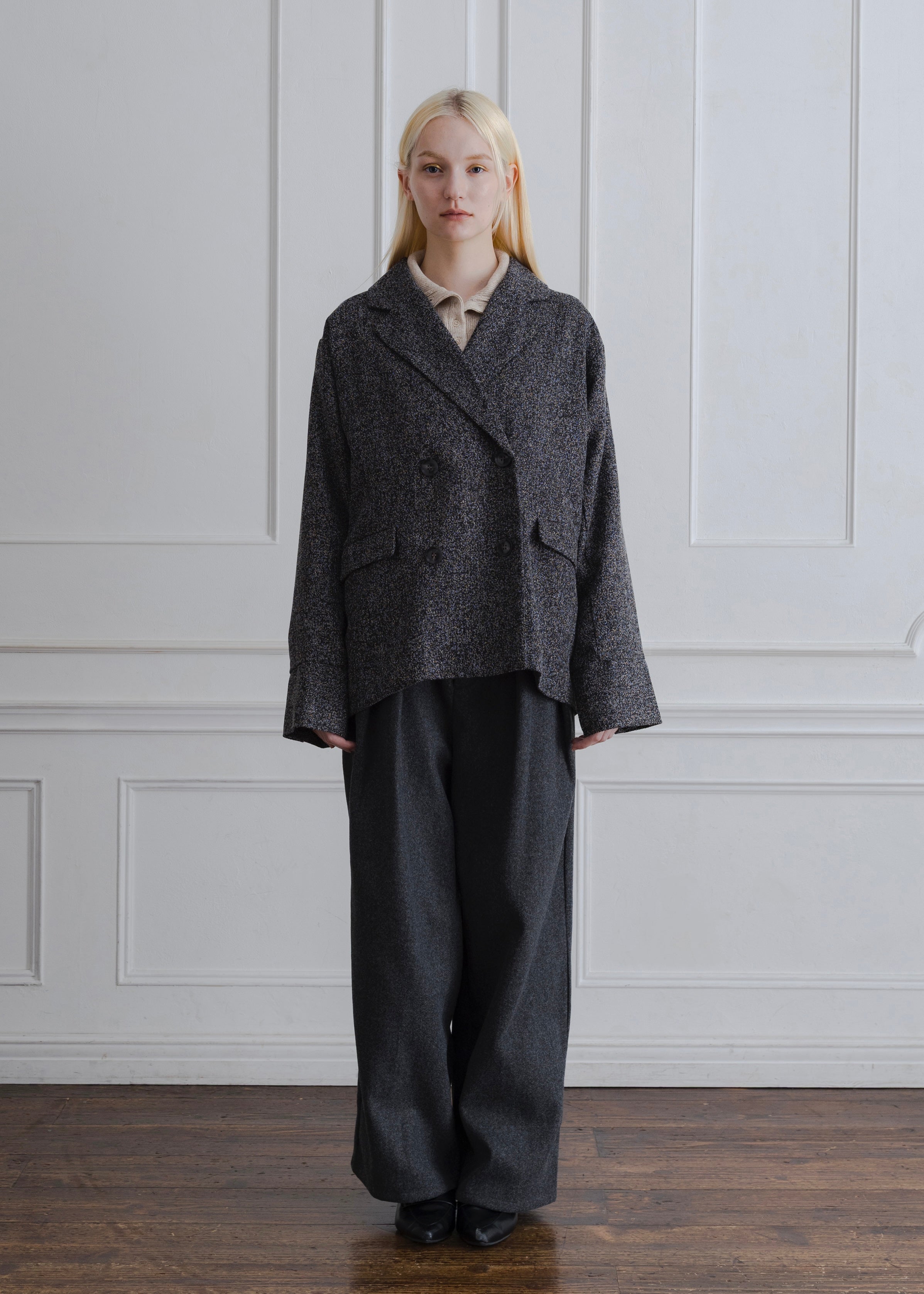 TWEED DOUBLE JACKET