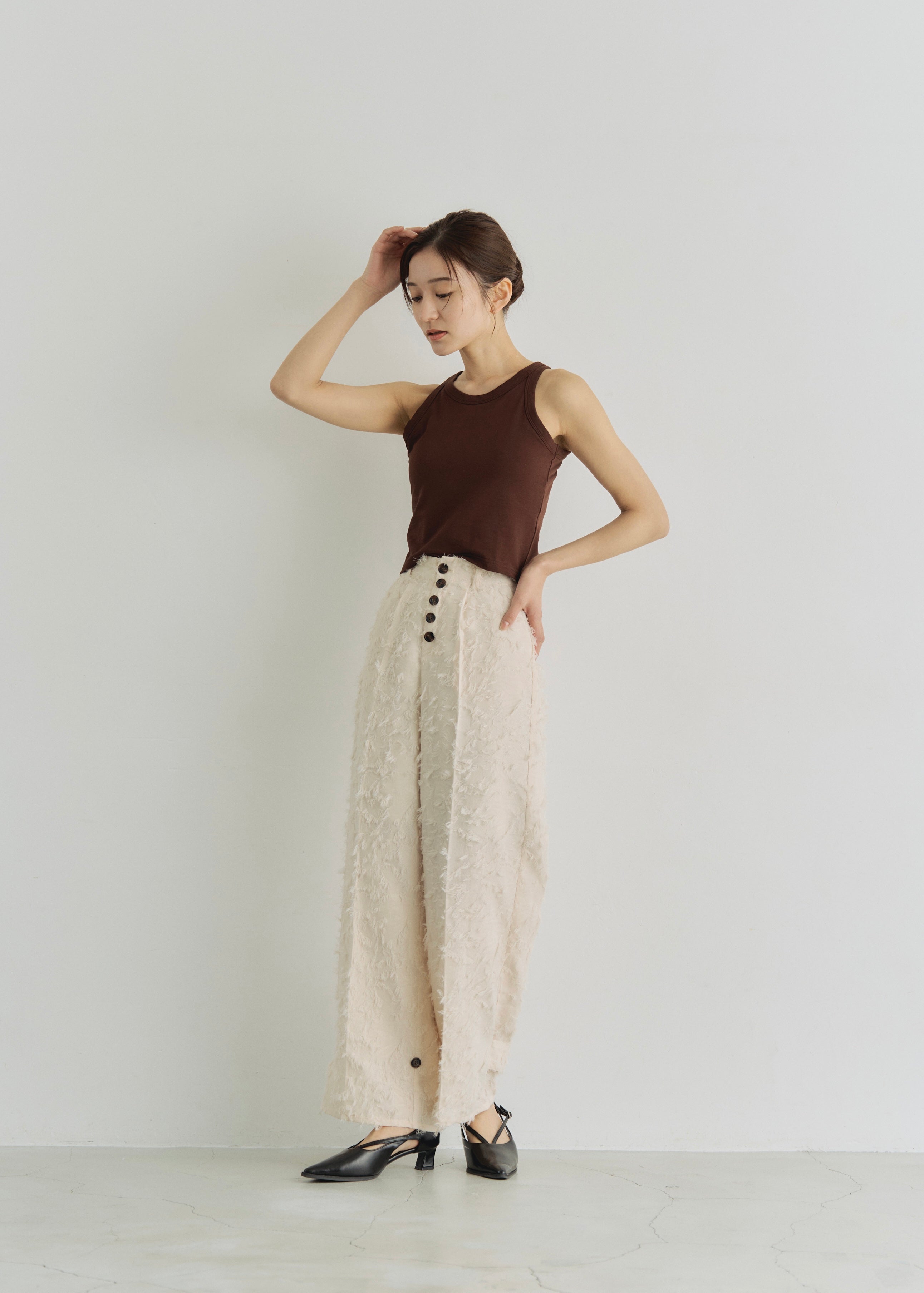 JACQUARD PANTS