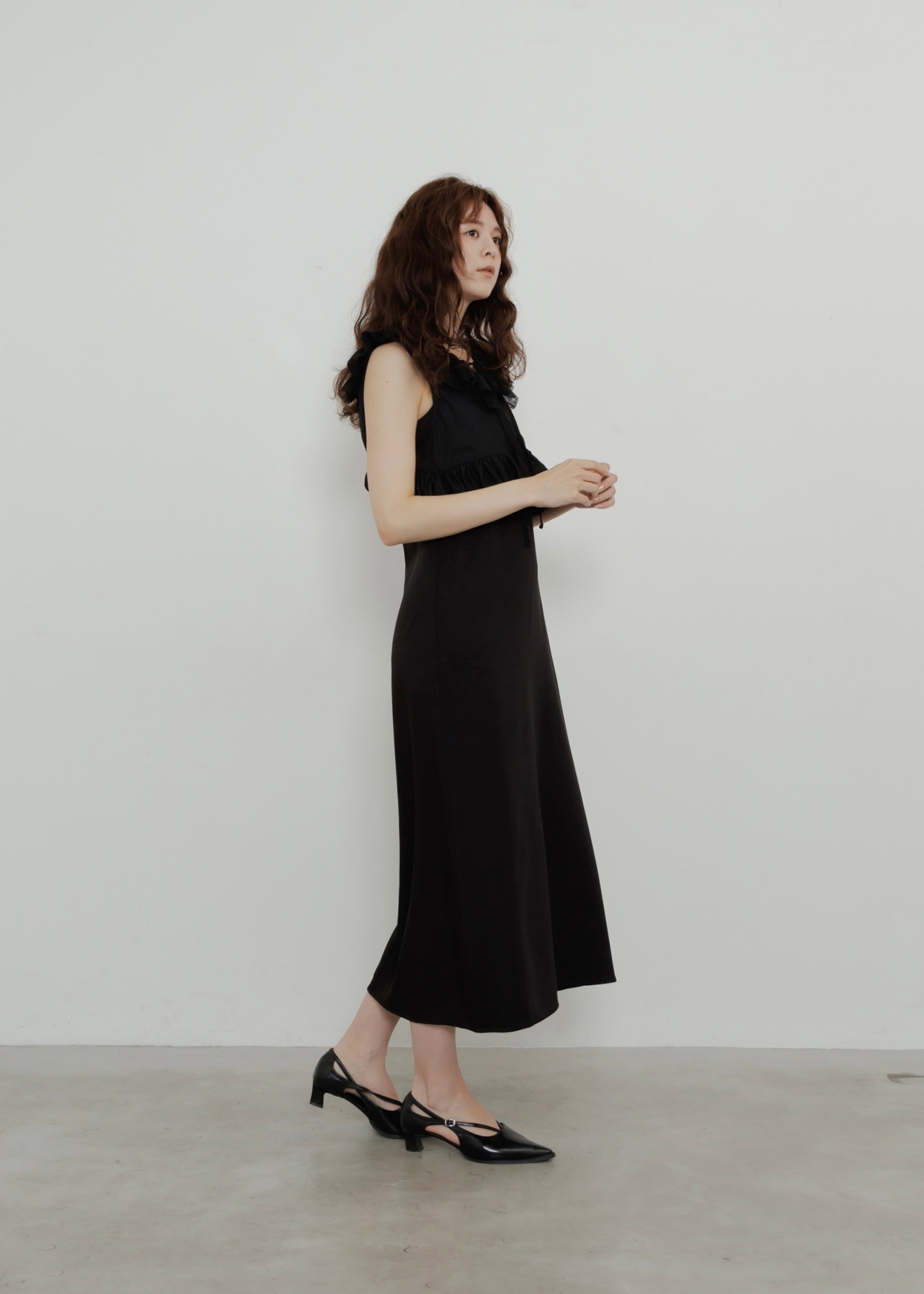 TULLE VEST SET DRESS