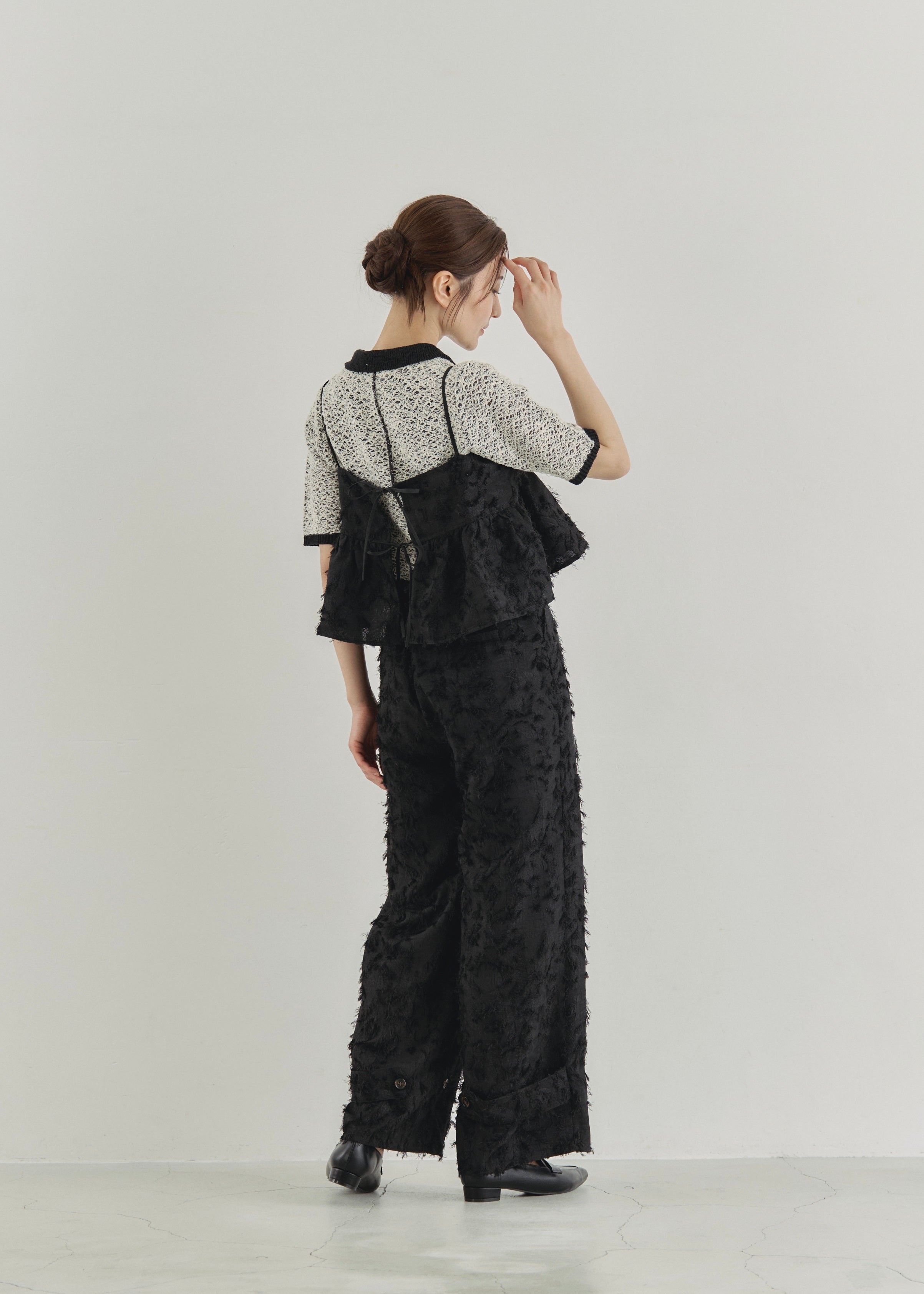 2WAY JACQUARD CAMISOLE