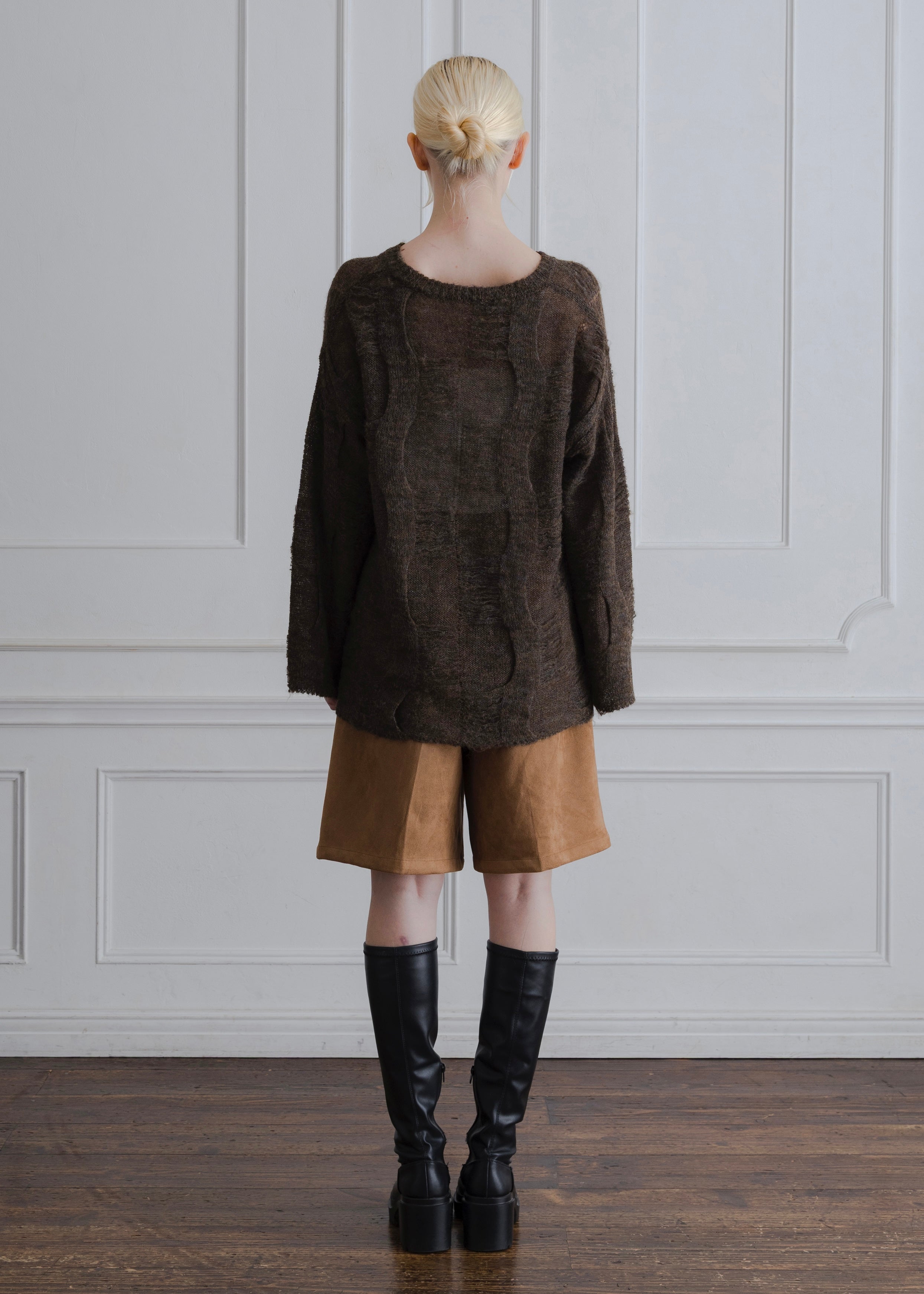 MOHAIR LOW GAUGE KNIT