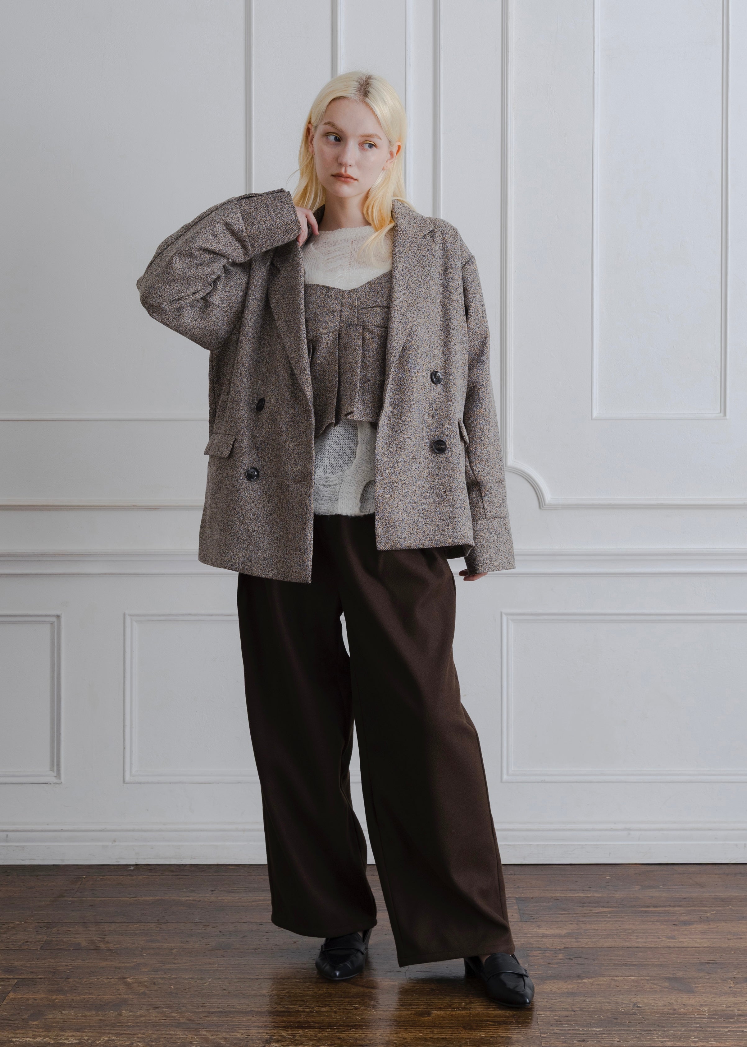 TWEED DOUBLE JACKET