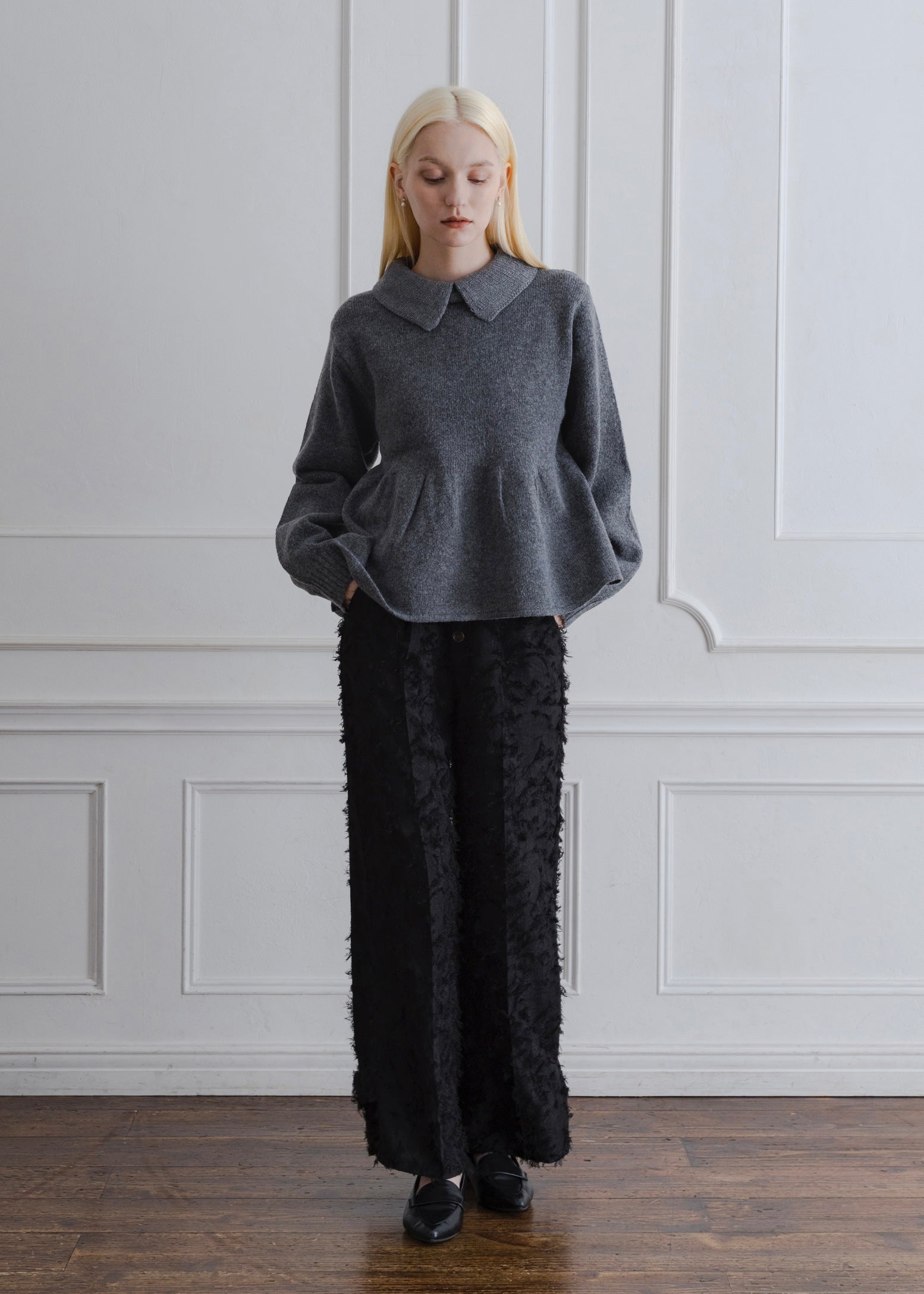 PEPLUM KNIT
