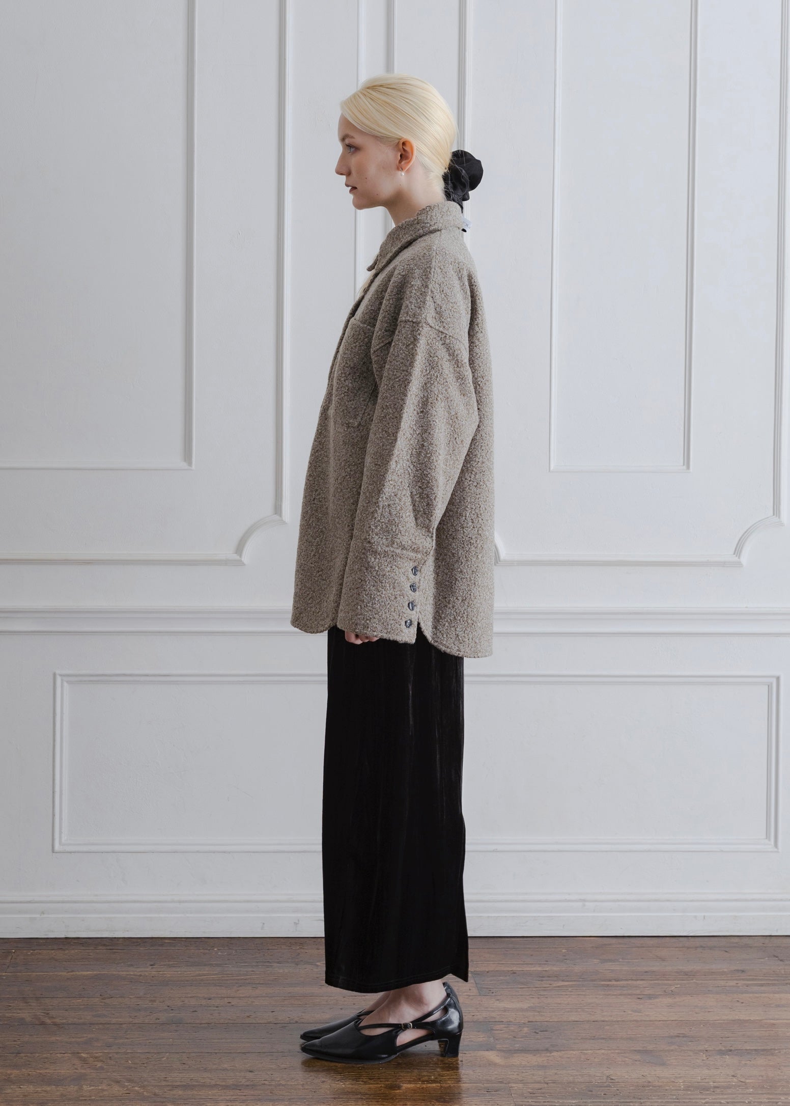 LOOP TWEED SHIRT