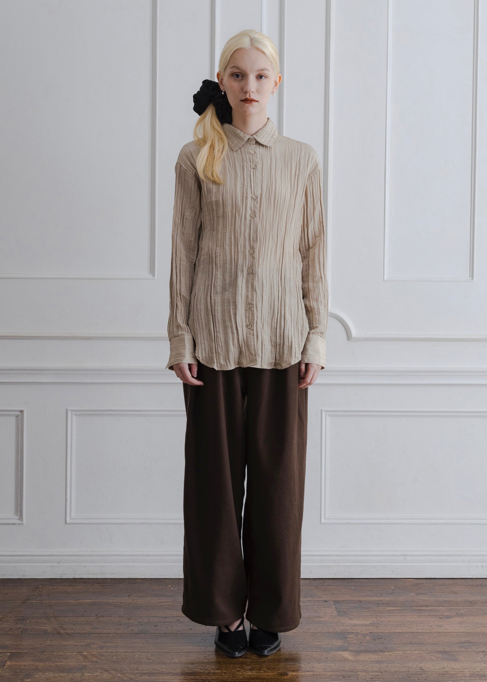 WASHER POPLIN SHIRT