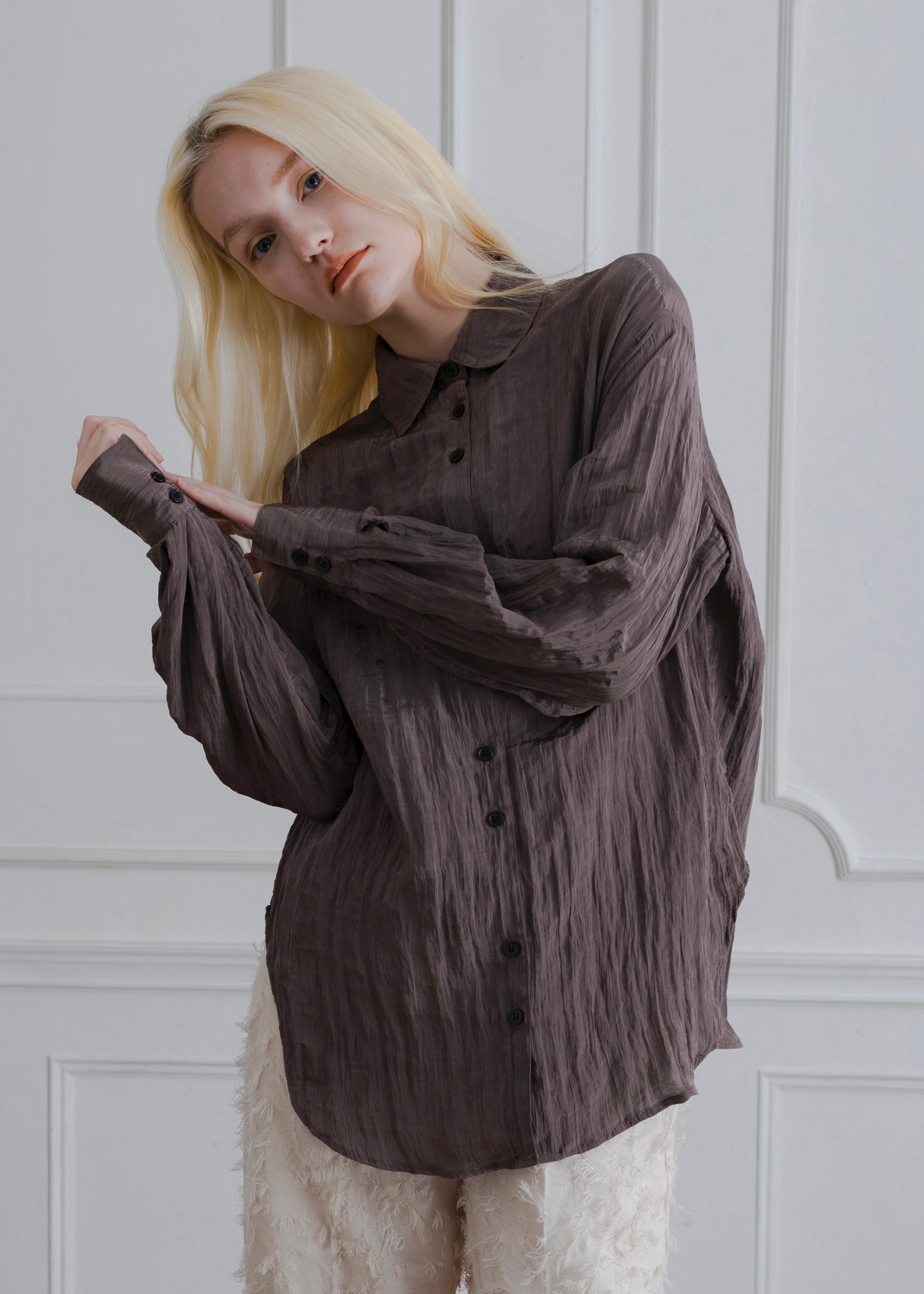 WASHER POPLIN SHIRT