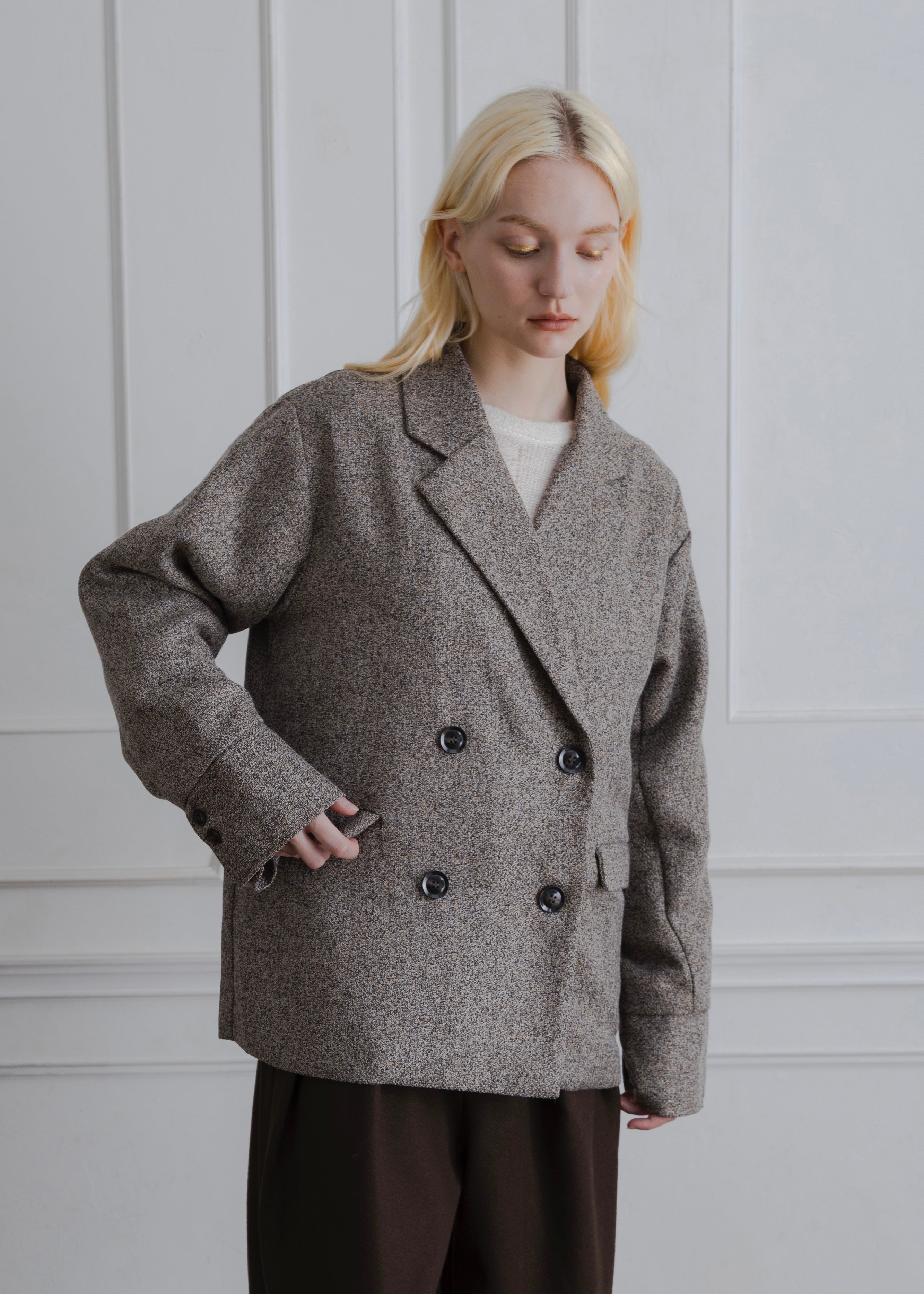 TWEED DOUBLE JACKET