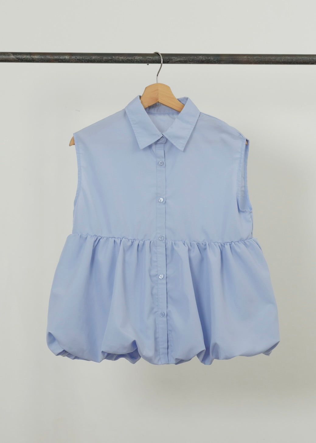 TIERED BALLOON SHIRT