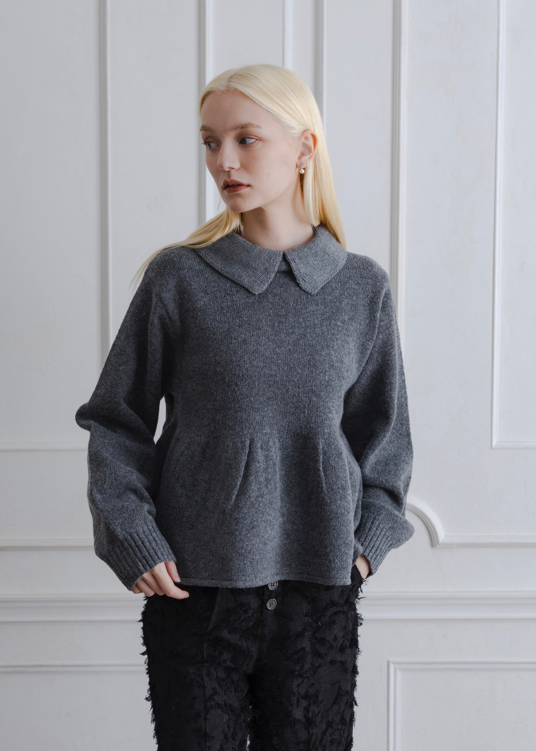 PEPLUM KNIT