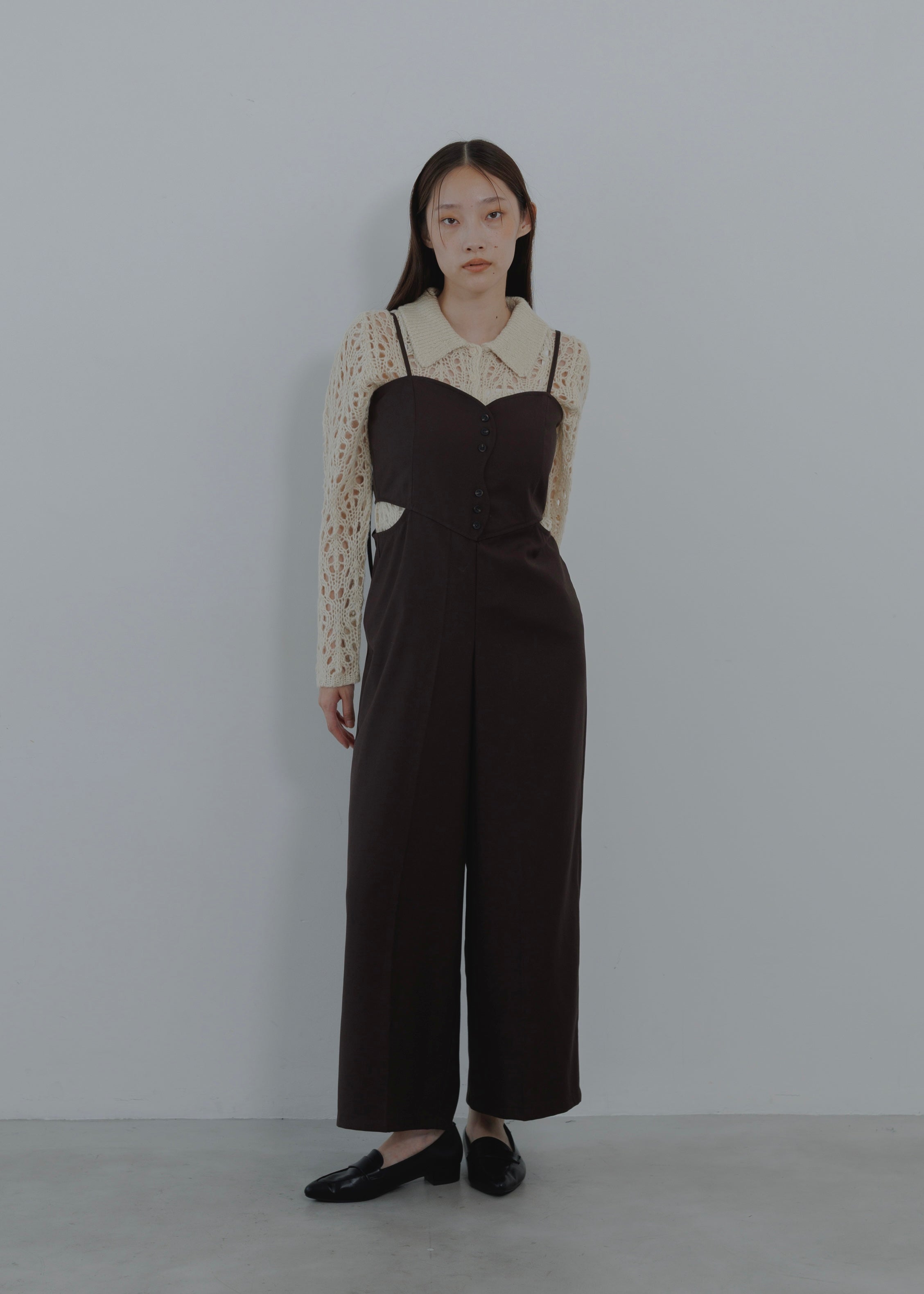 OPENWORK MOHAIR CARDIGAN