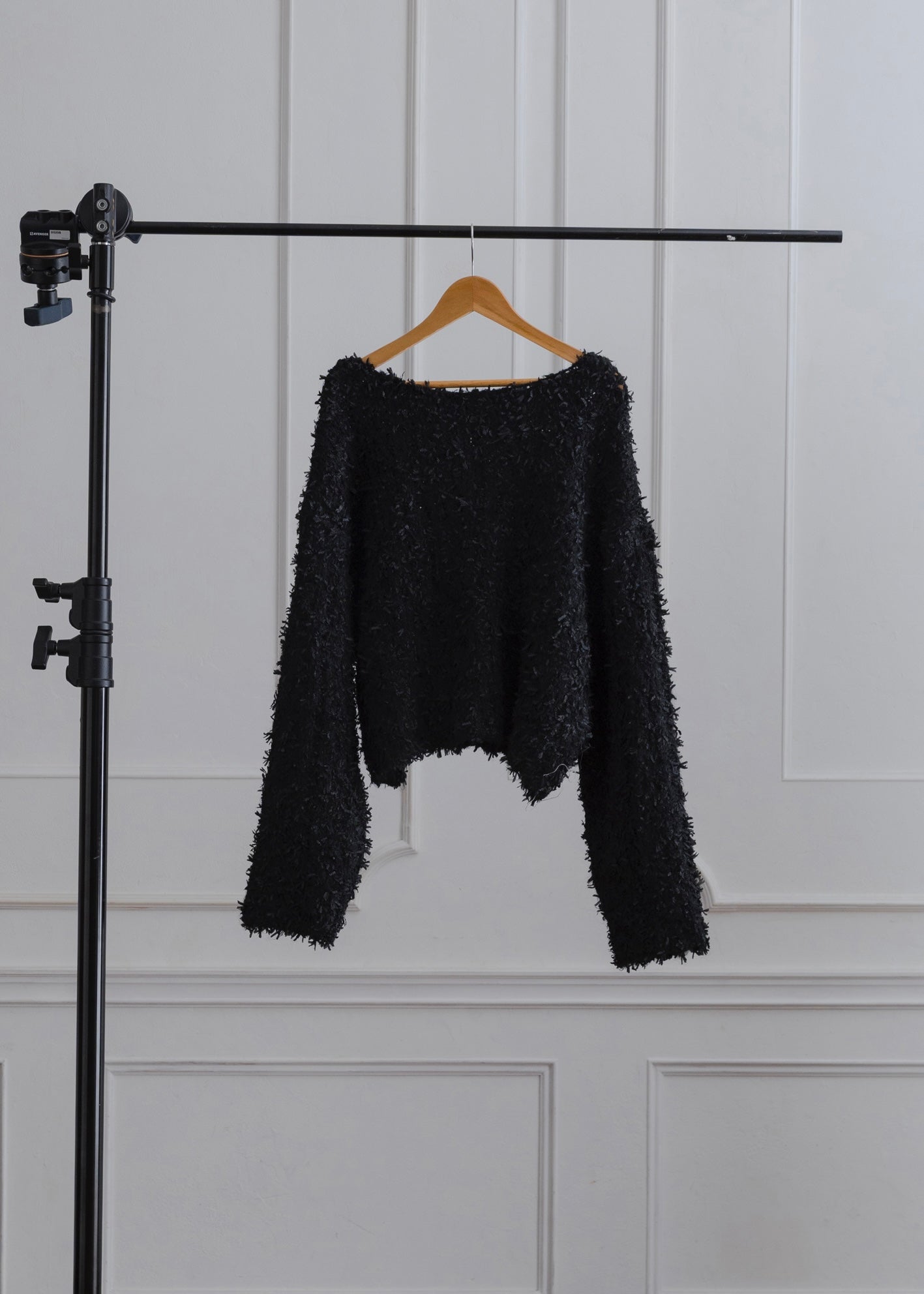 SHAGGY KNIT PULLOVER