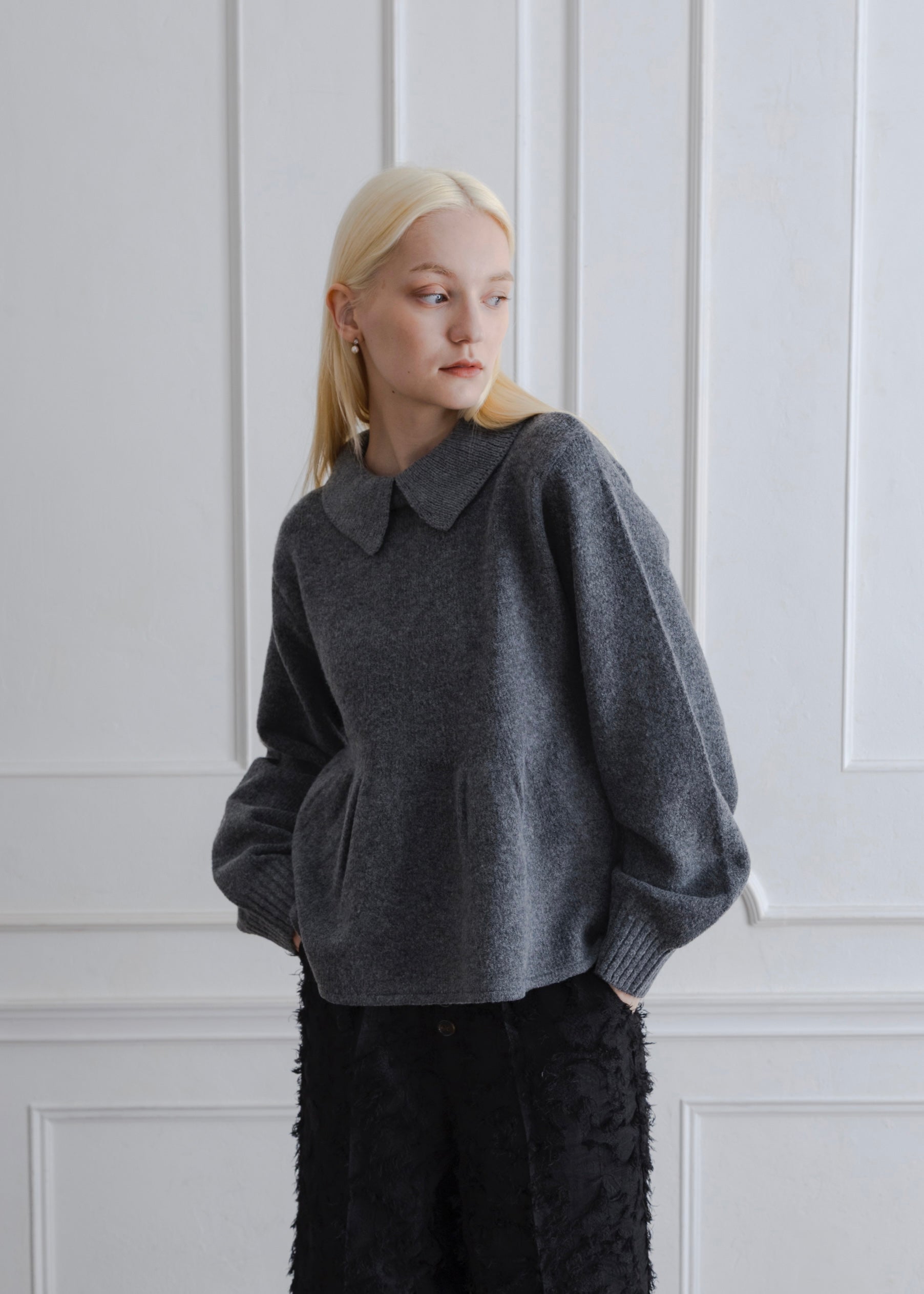 PEPLUM KNIT