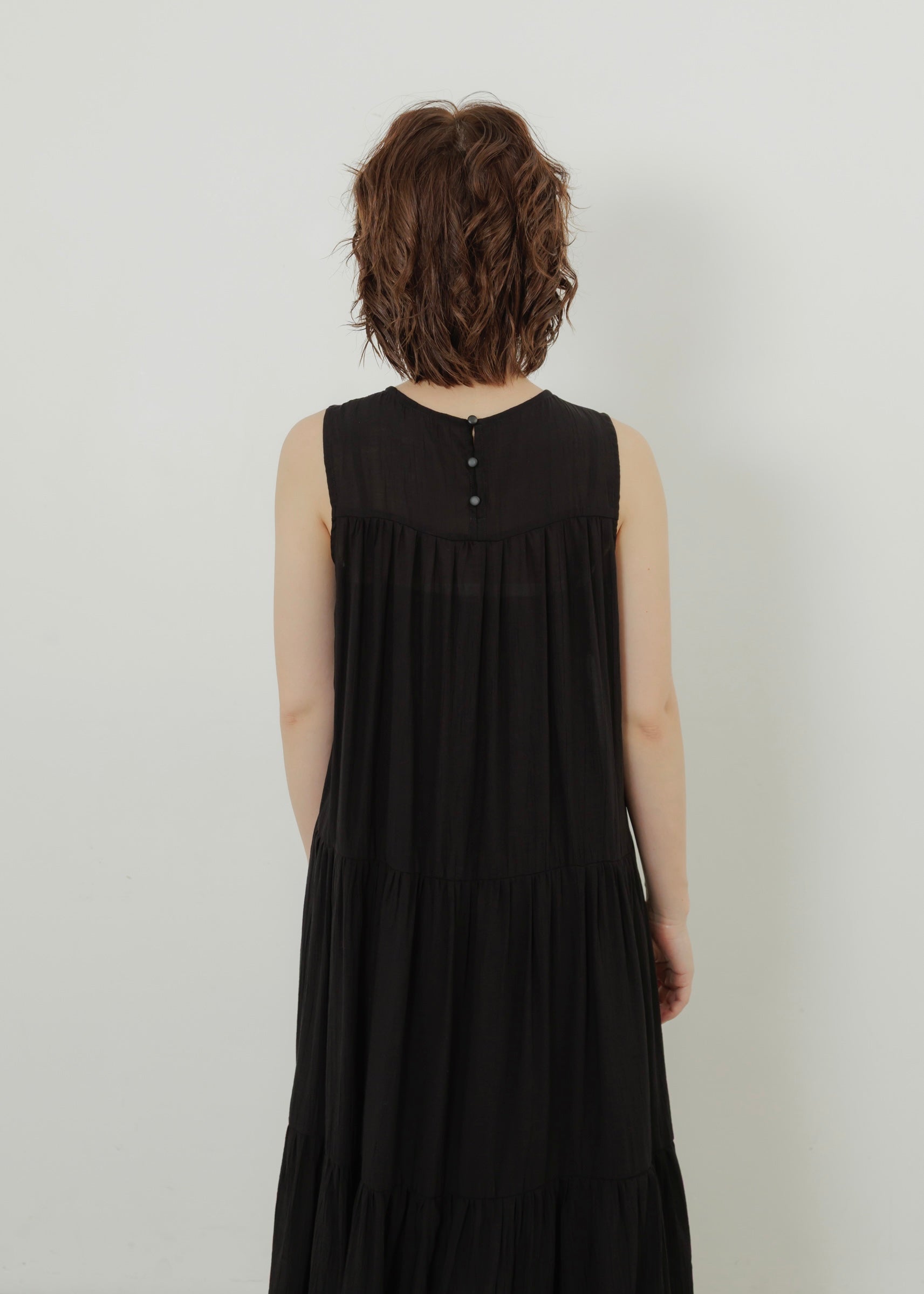 WASHER TIERED DRESS