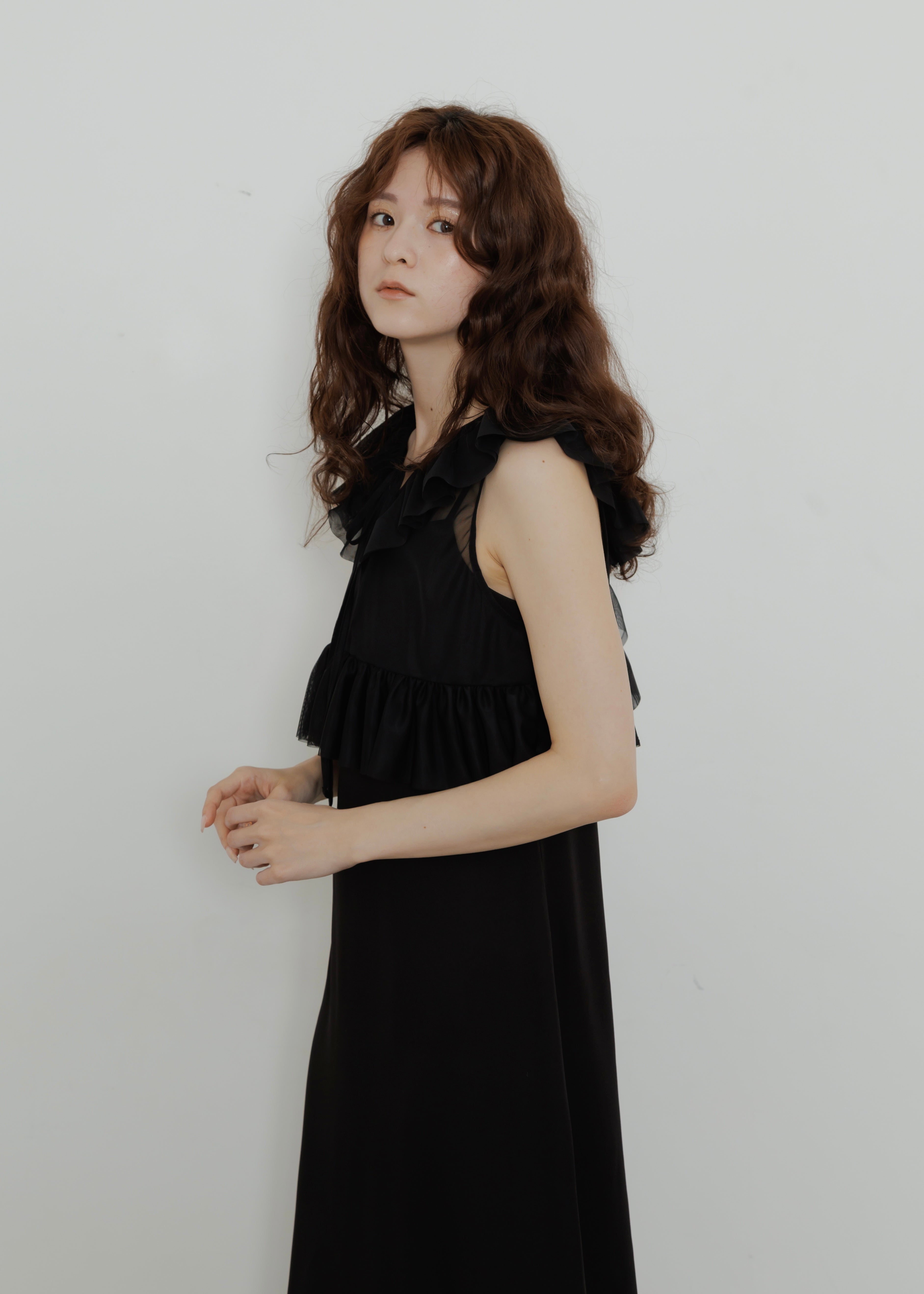 TULLE VEST SET DRESS