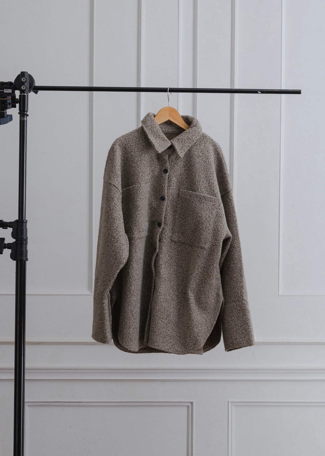 LOOP TWEED SHIRT